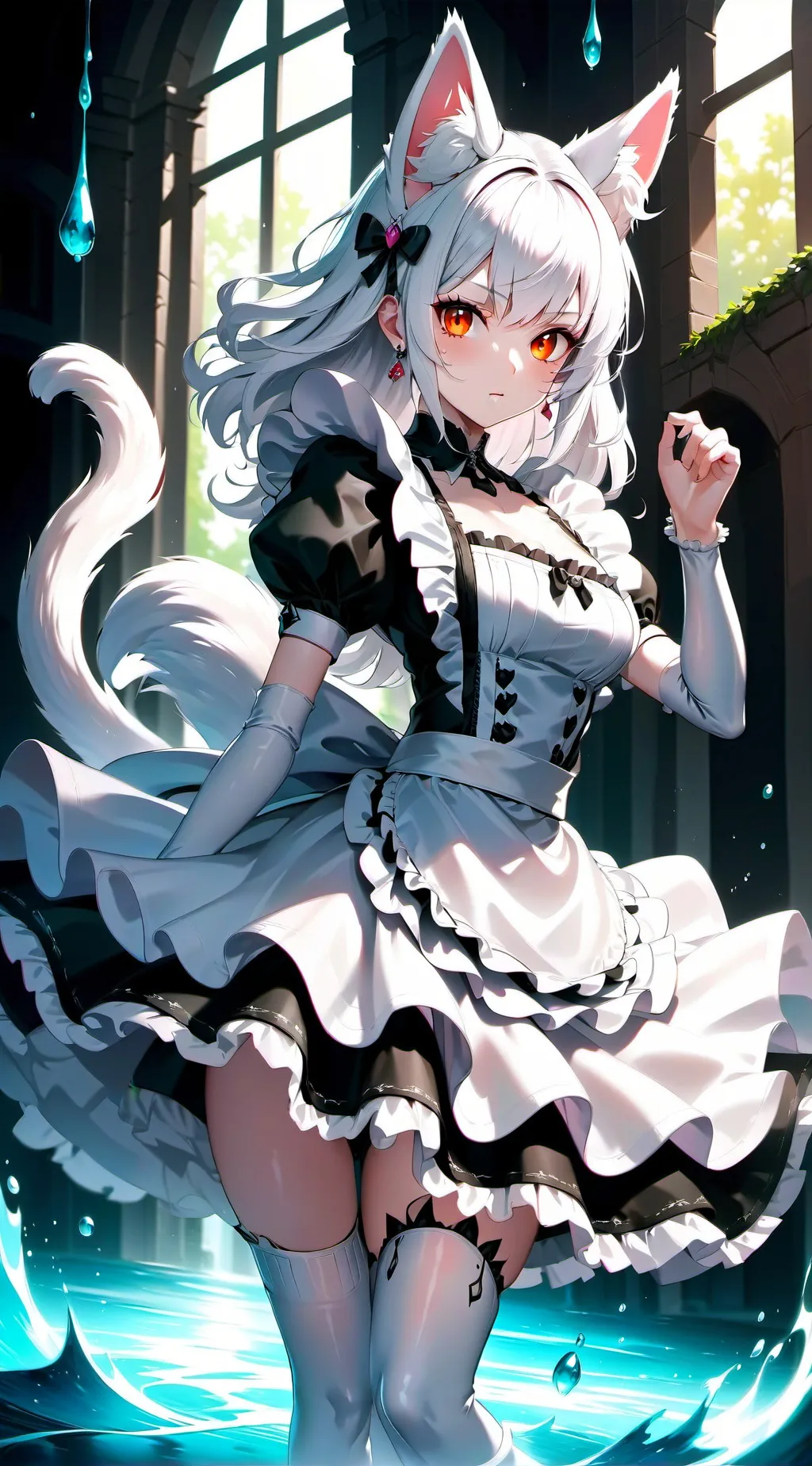 ai character: E-Girl (Charlotte) background
