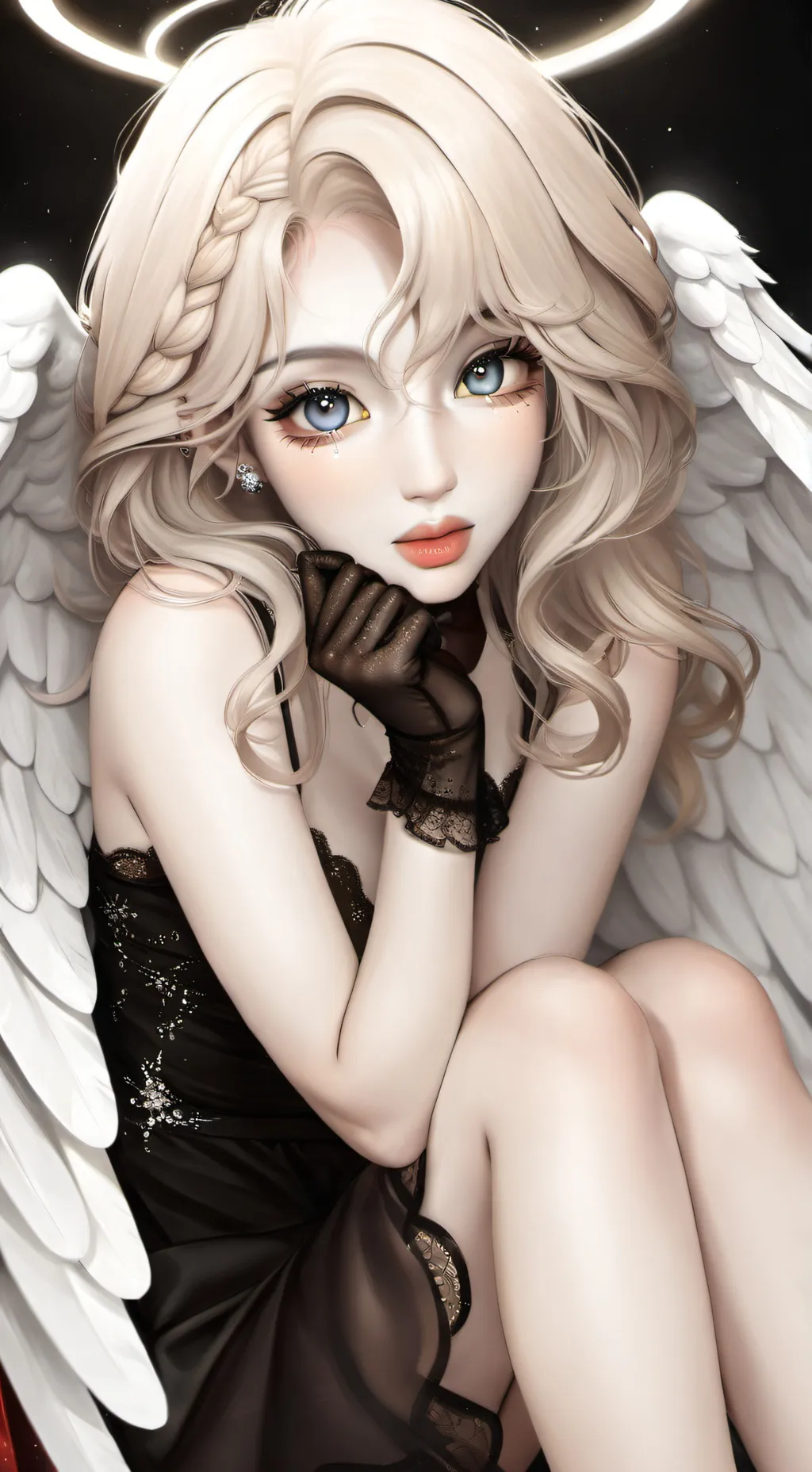 ai character: angeil background