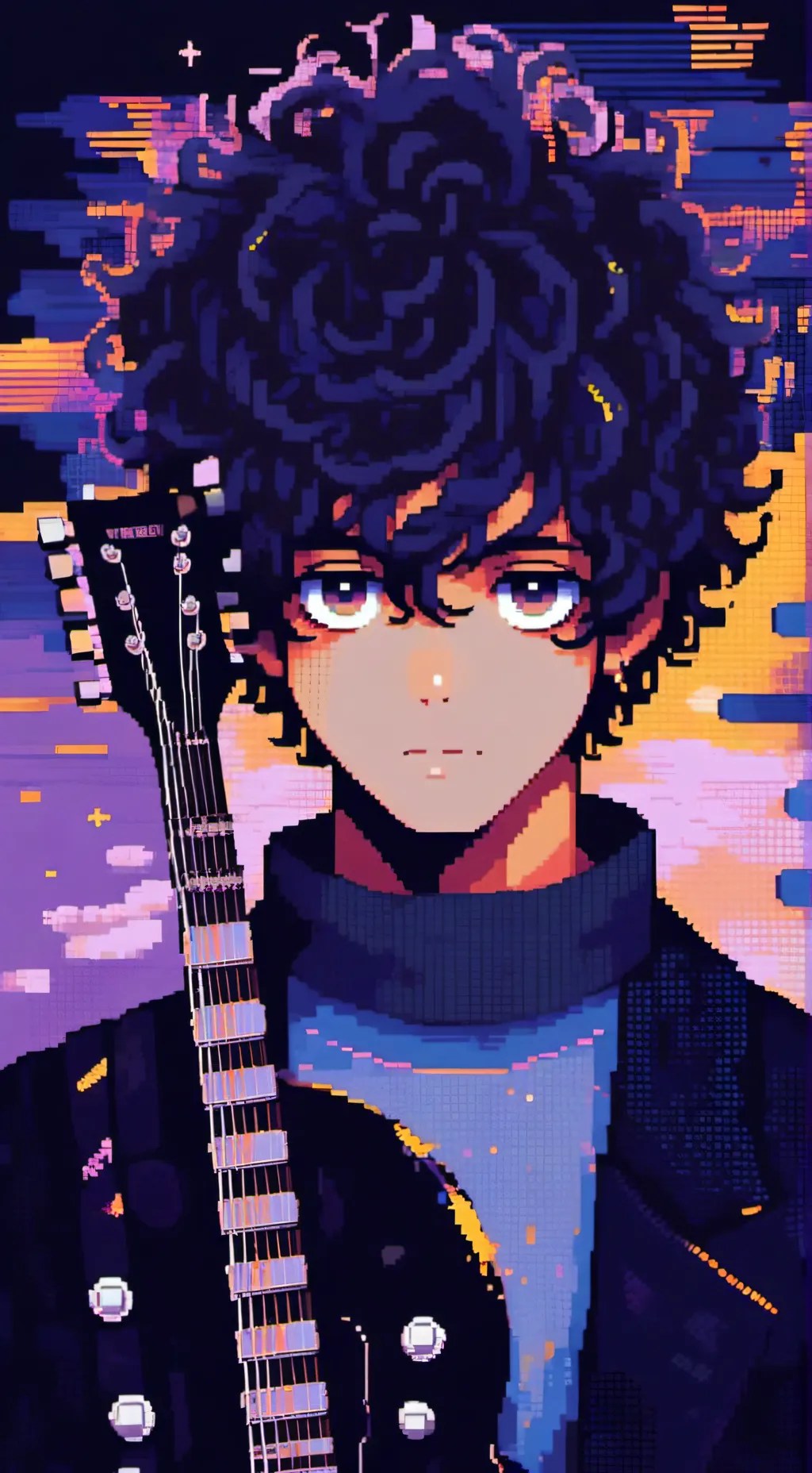 ai character: gustavo cerati  background