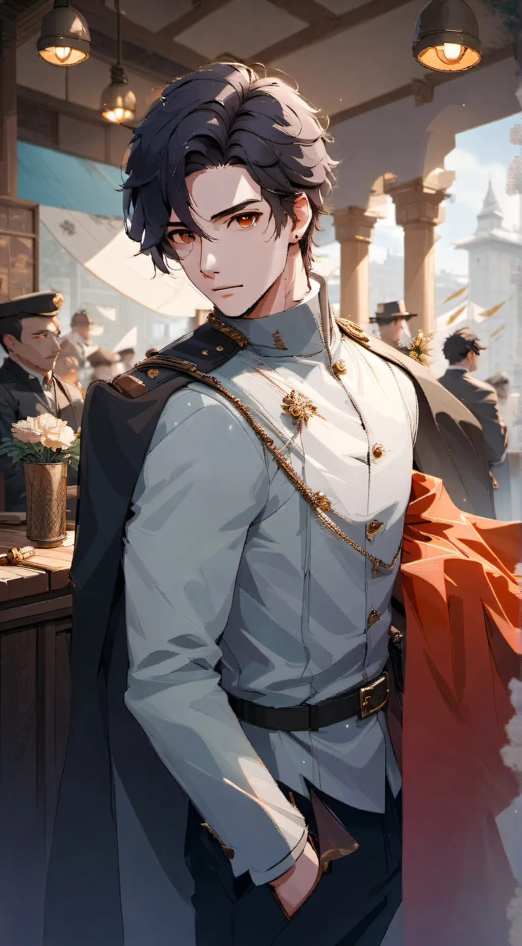 ai character: Jackson  background