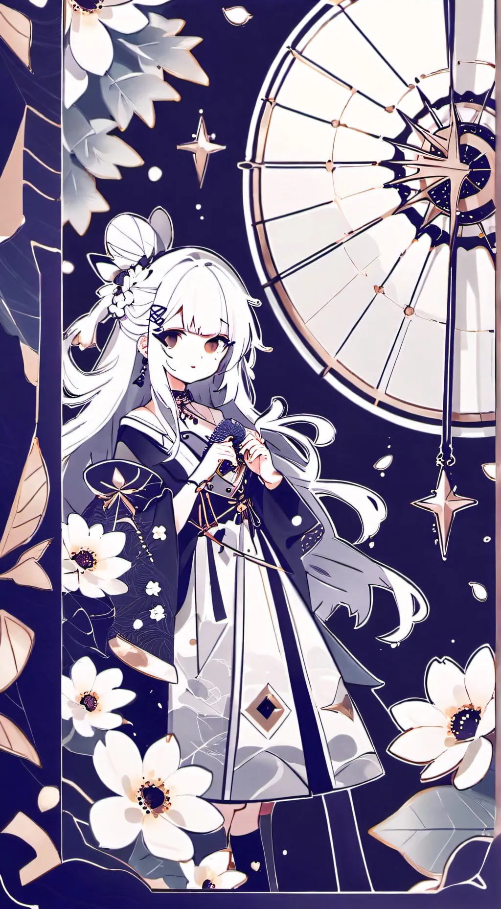 ai character: ErisingingwithBaku background
