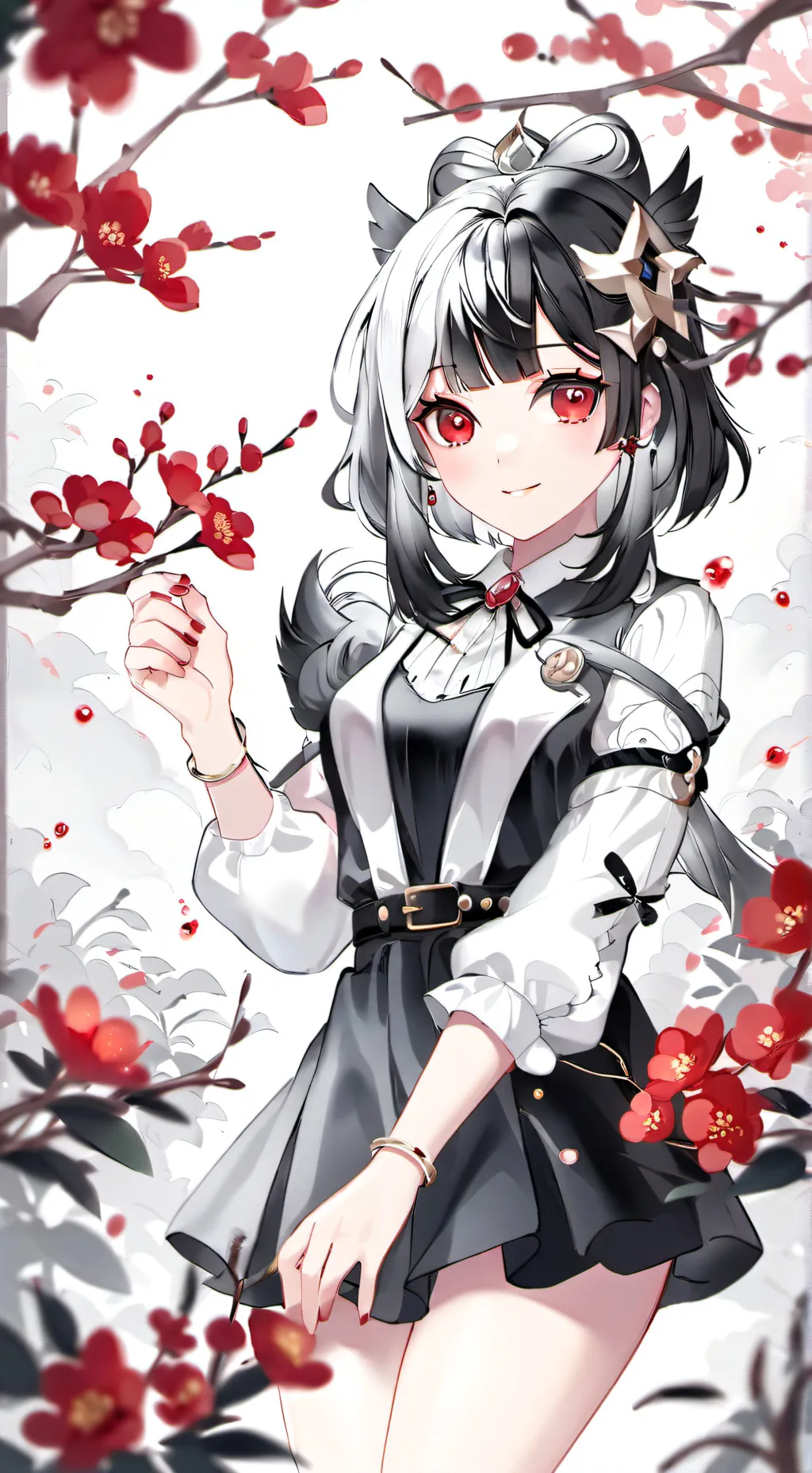 ai character: Abril background