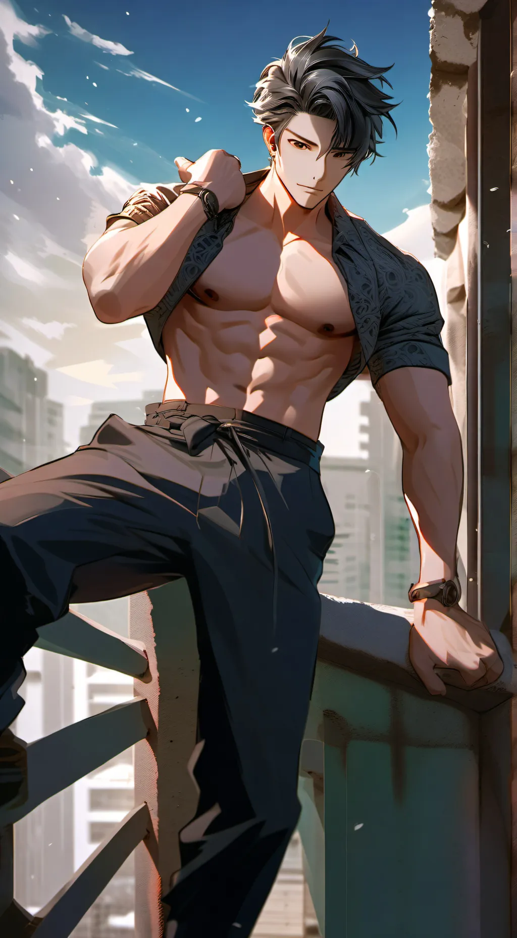 ai character: Jake background