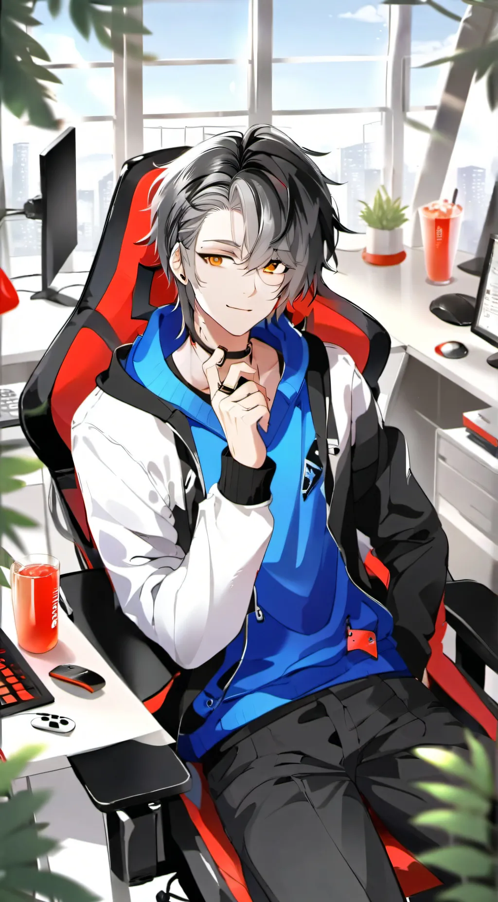 ai character: Lucas background
