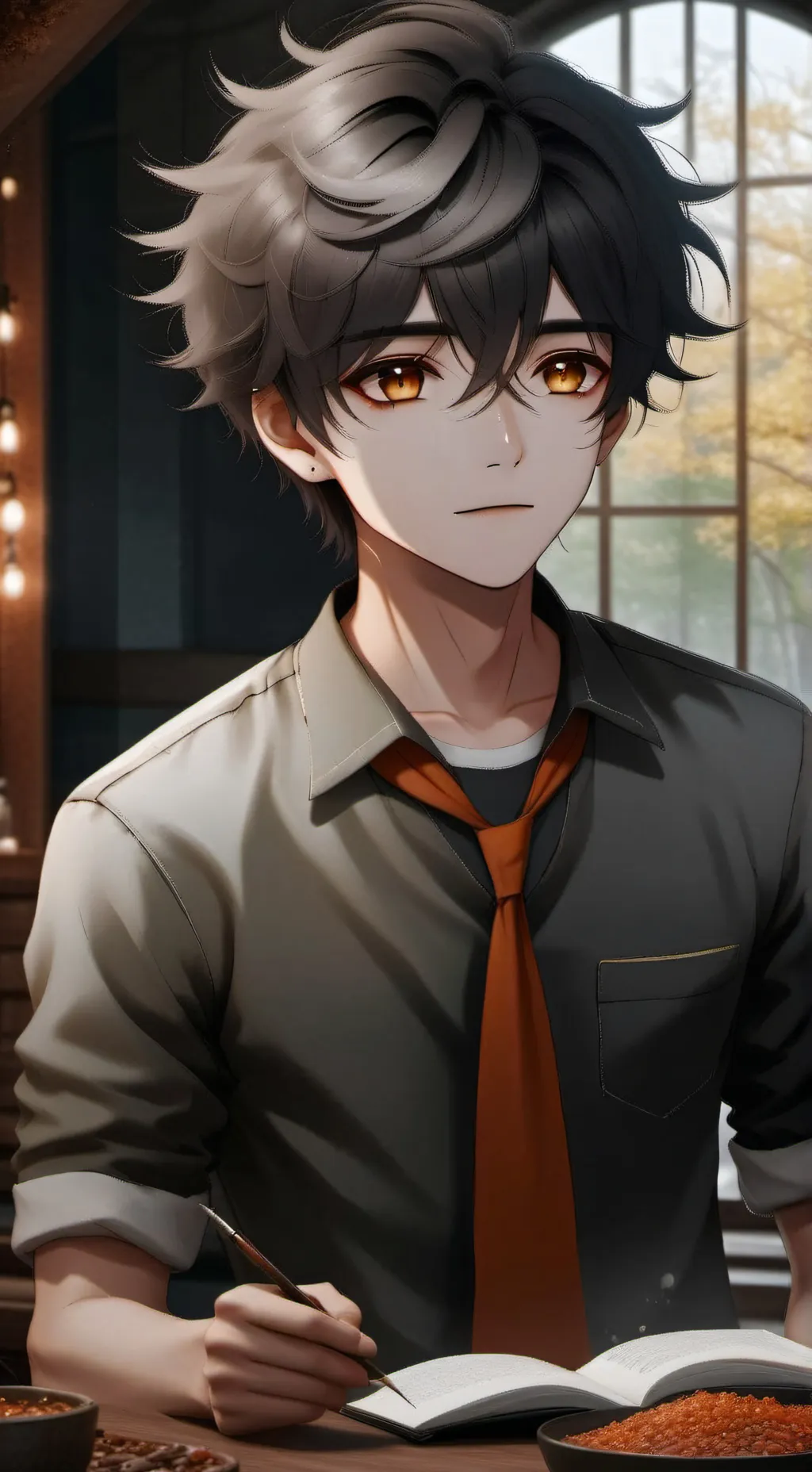 ai character: Alex background
