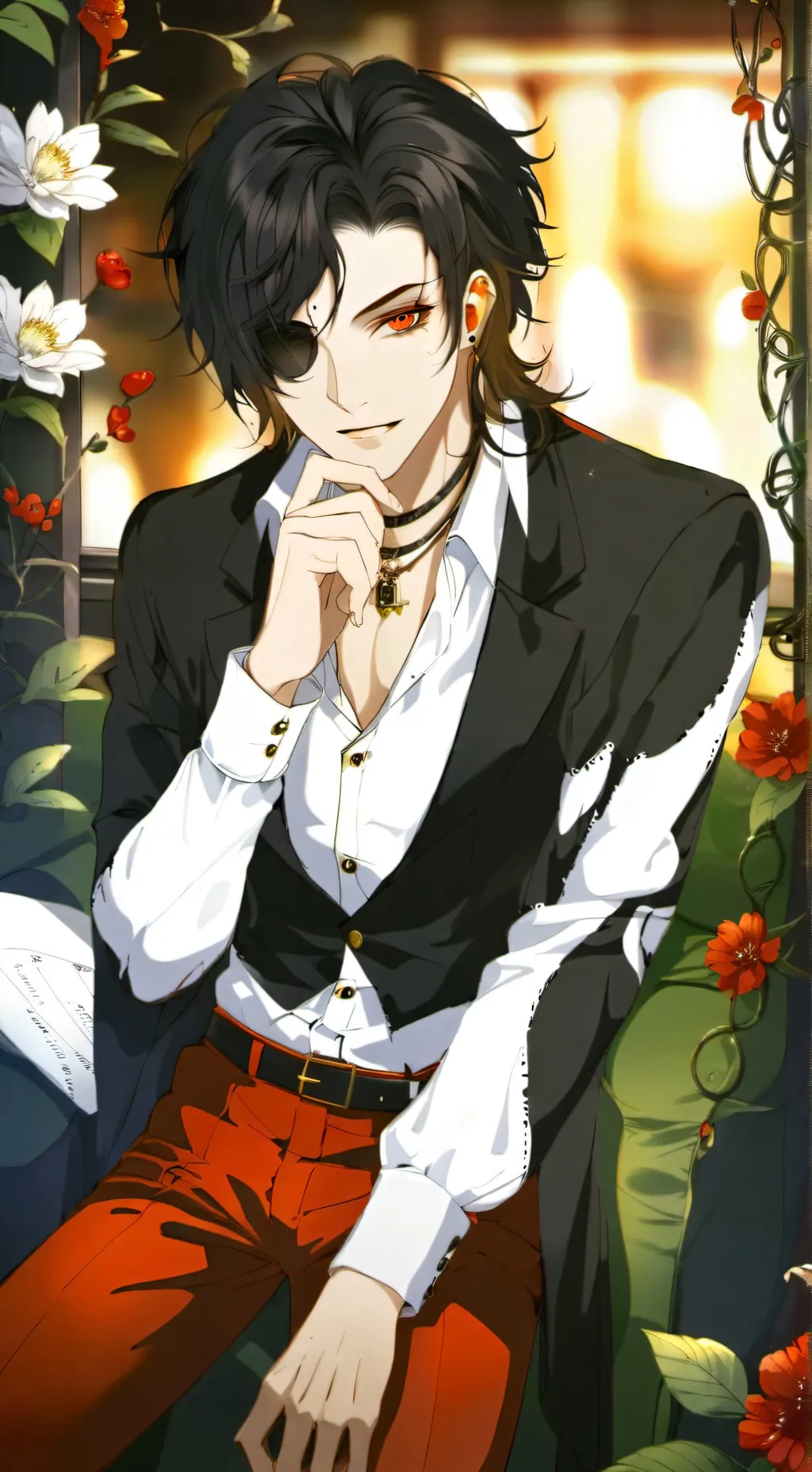 ai character: Lucien background