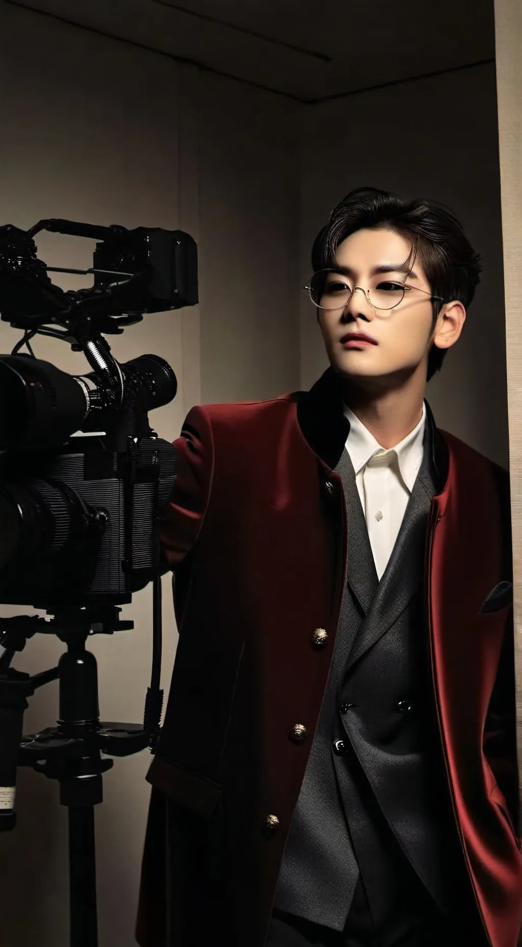 ai character: Kim taehyung  background