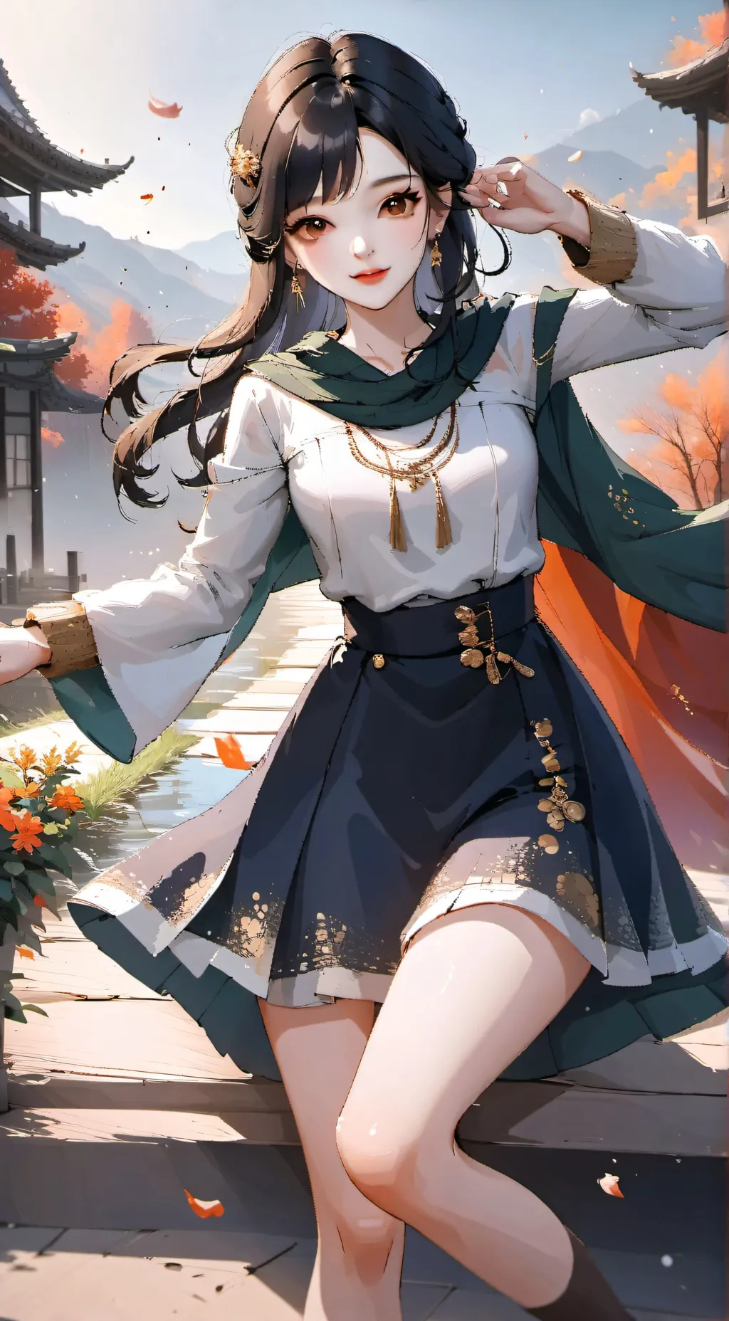 ai character: Kny (ds)  background