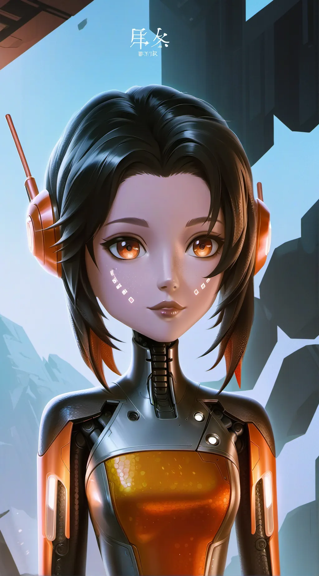 ai character: Ember background