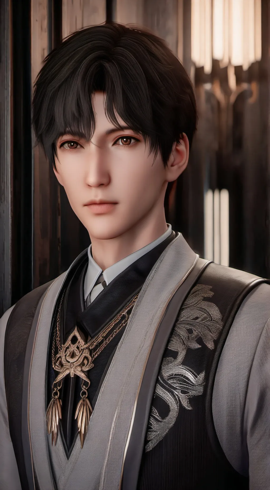 ai character: Blake background