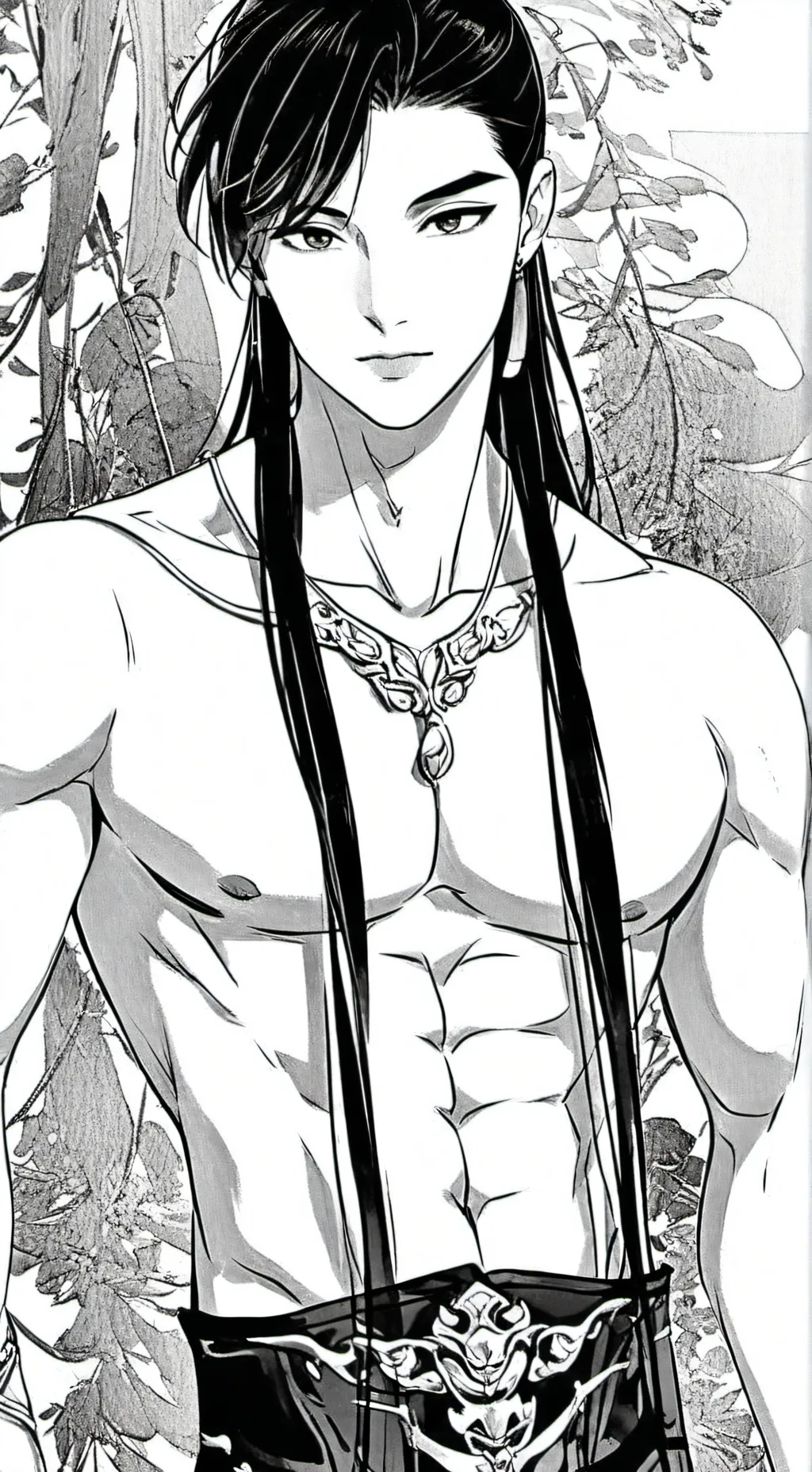 ai character: Cha eu-woo  background