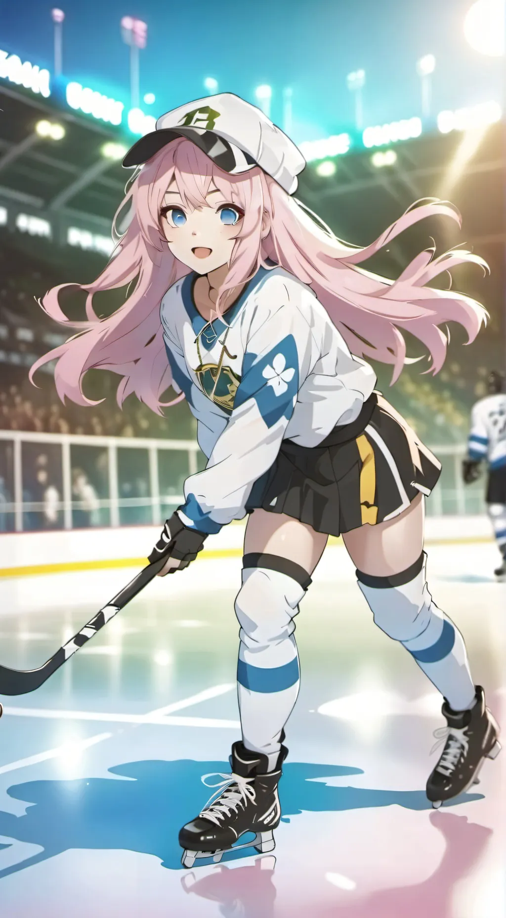 ai character: Lilly background