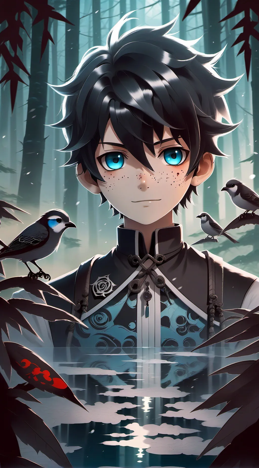 ai character: SARUTO VF  background