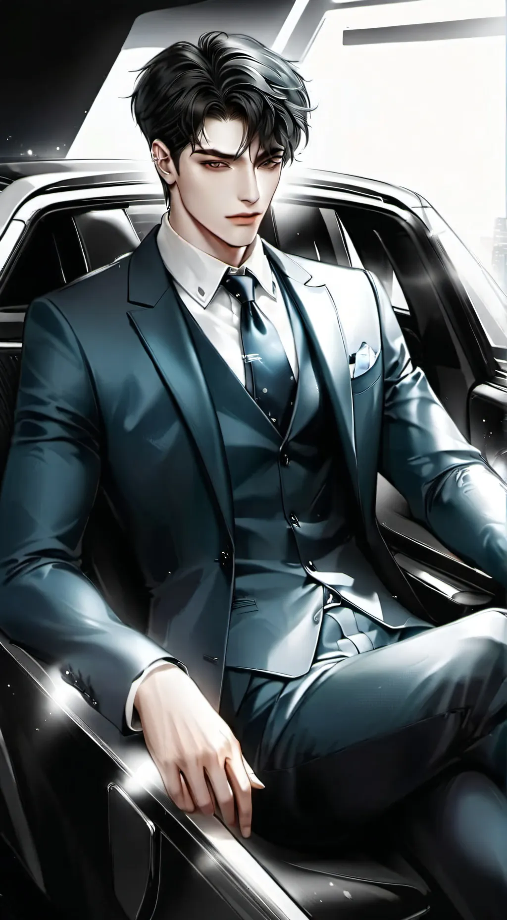 ai character: Andrew <3￼ background