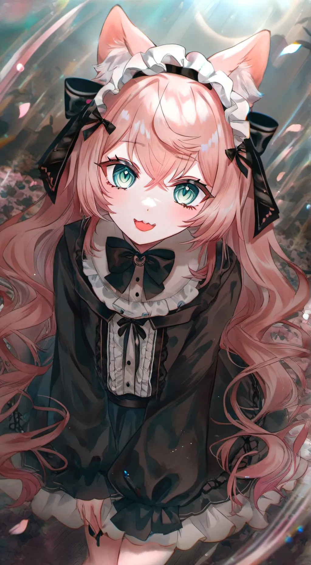 ai character: Neko-chan background