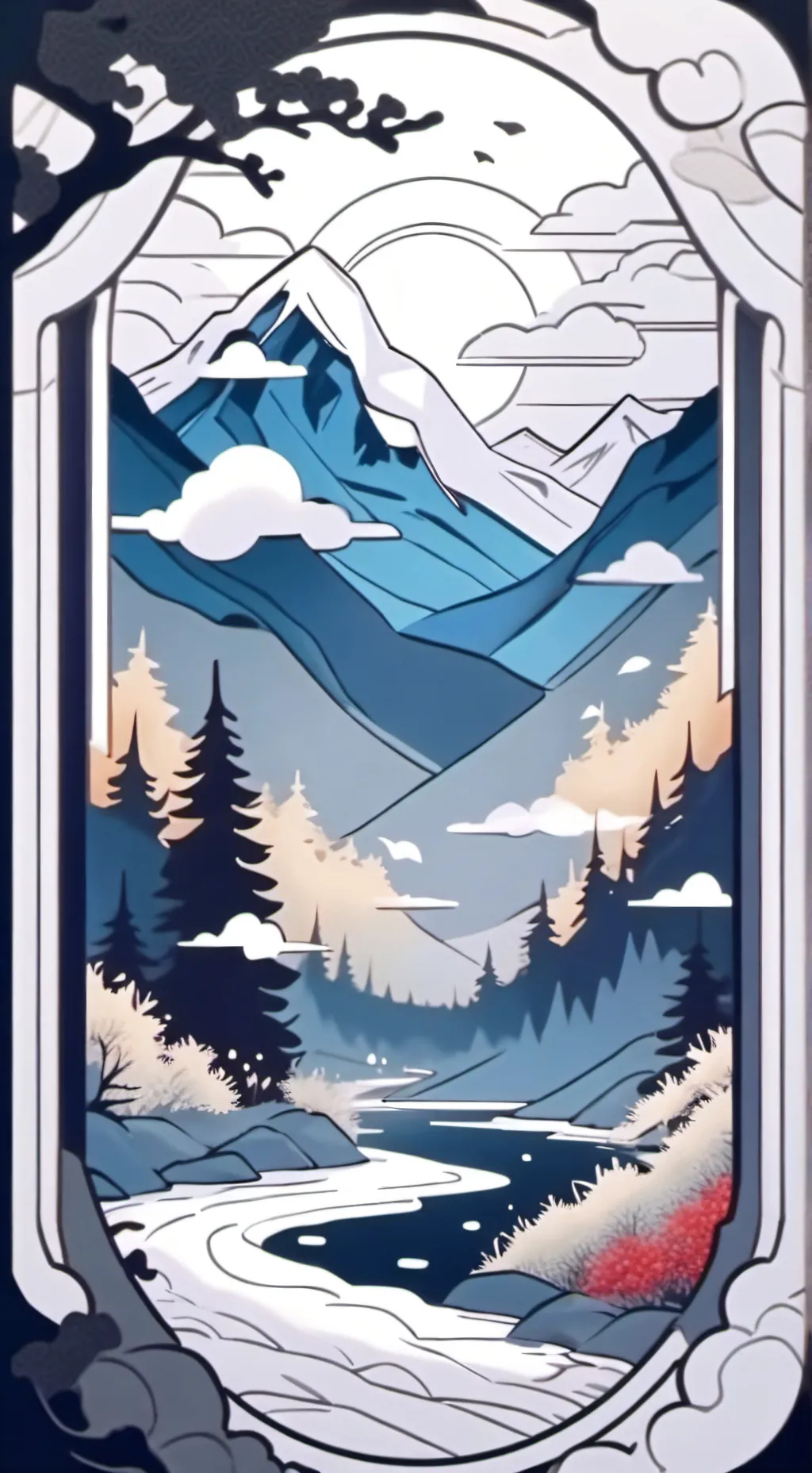 ai character: Familia afton🐘 background