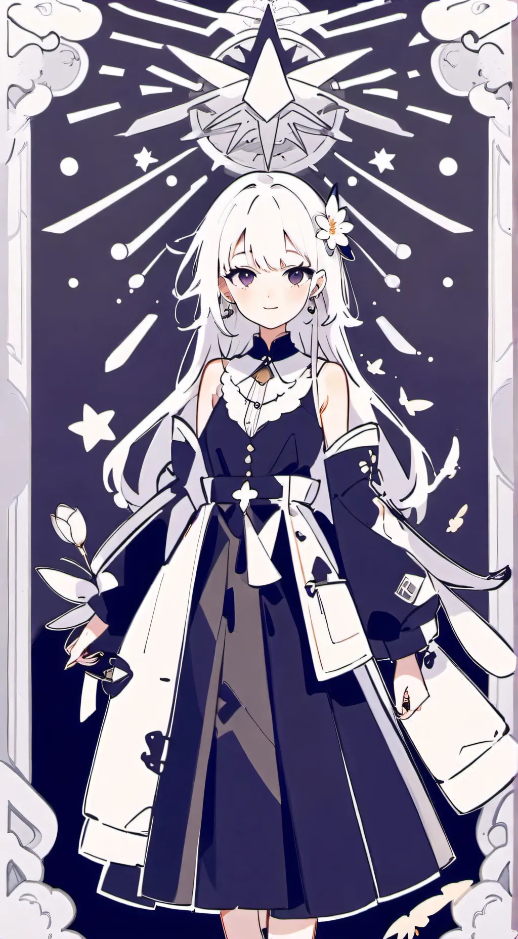 ai character: magic school background