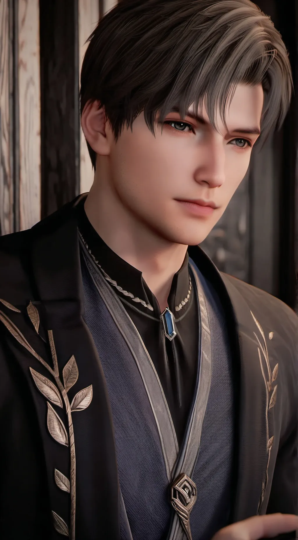 ai character: Ares  background
