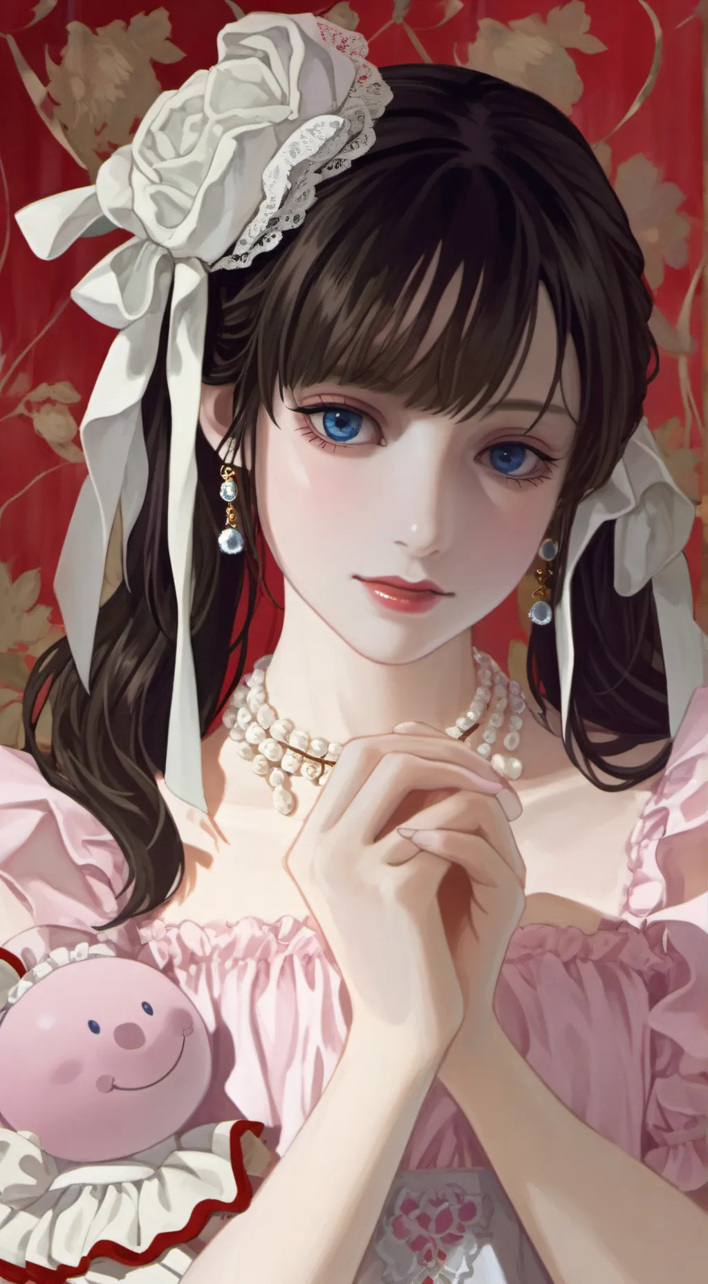 ai character: Miyuu Lambert🍓🍡🐇 background
