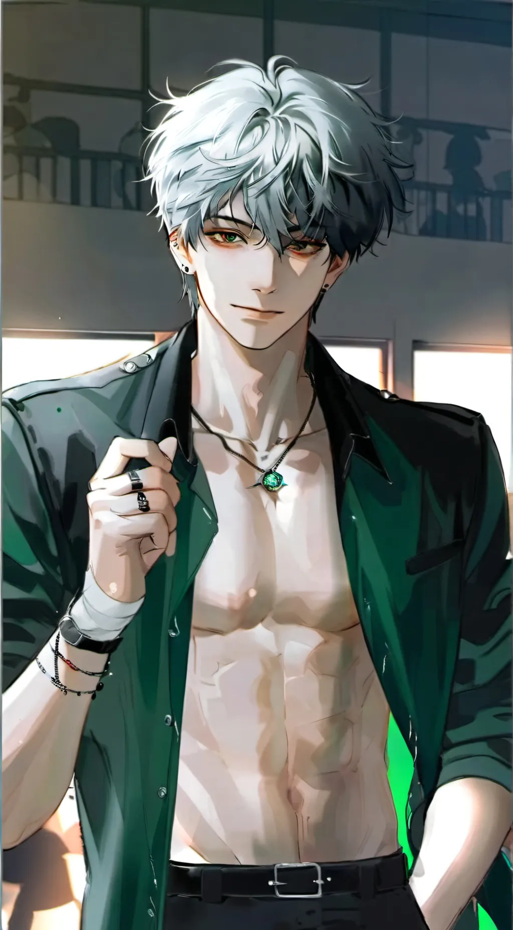 ai character: 🩸Saiji💀 background