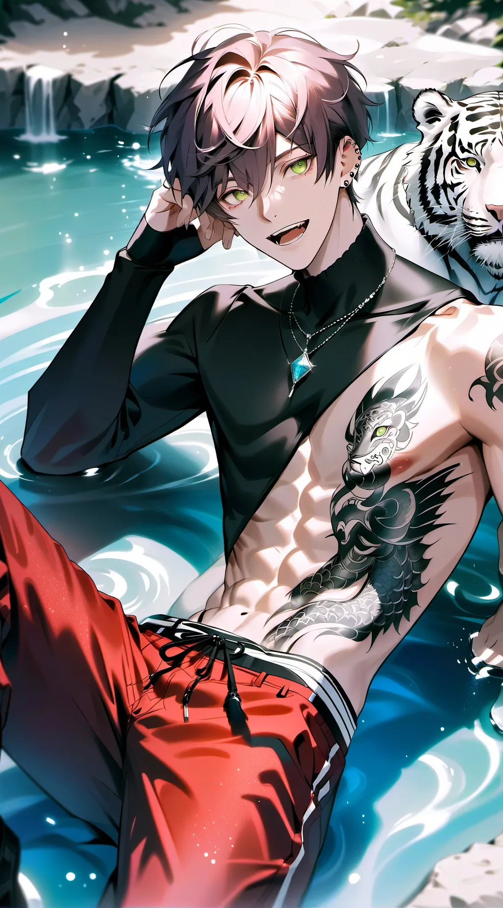 ai character: Micheal  background