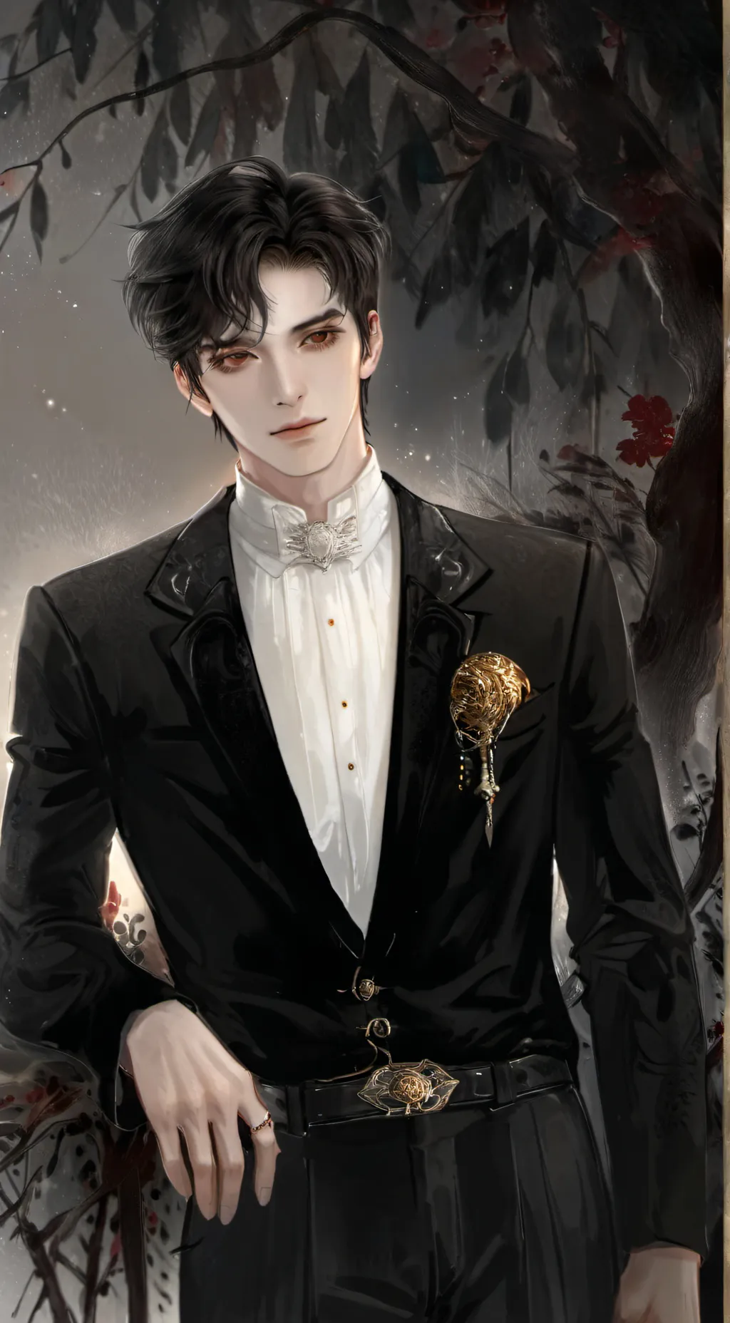 ai character: .ENZO. background