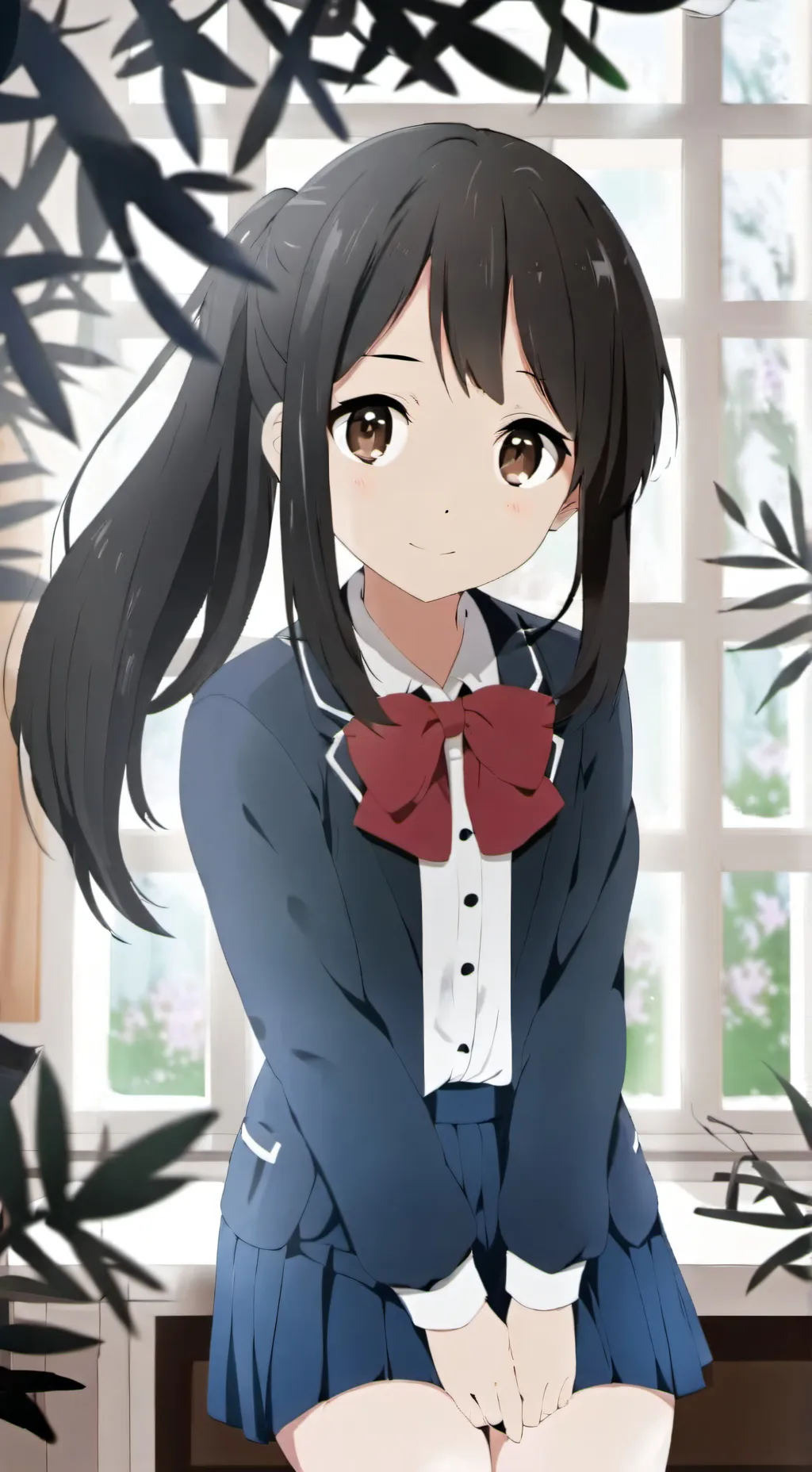 ai character: Suzume iwato background