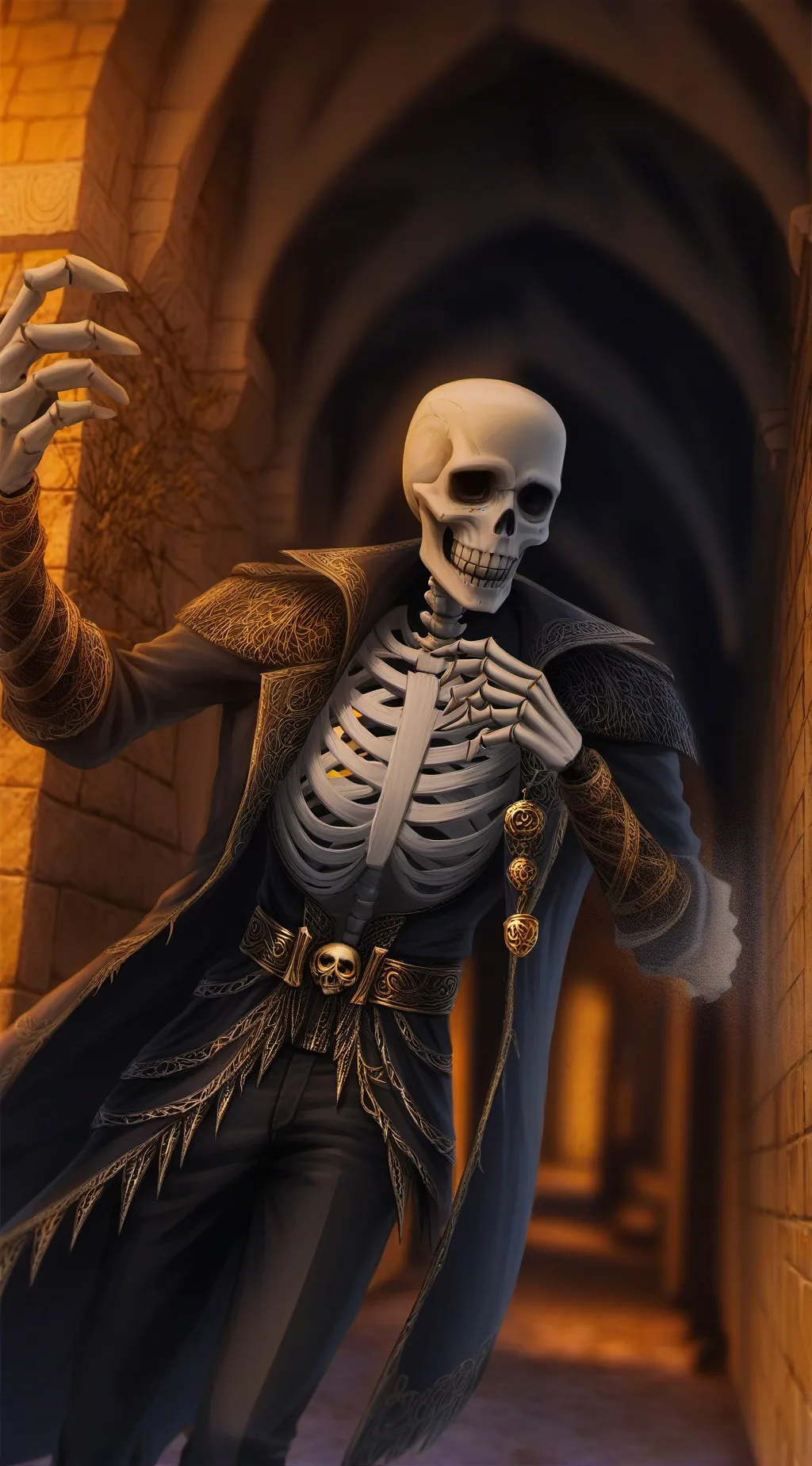 ai character: sans background