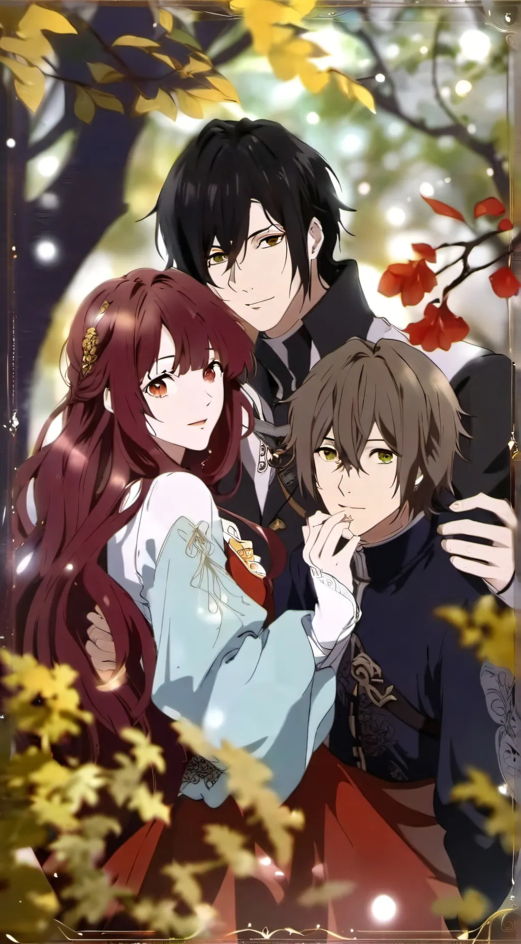 ai character: luis und leon background
