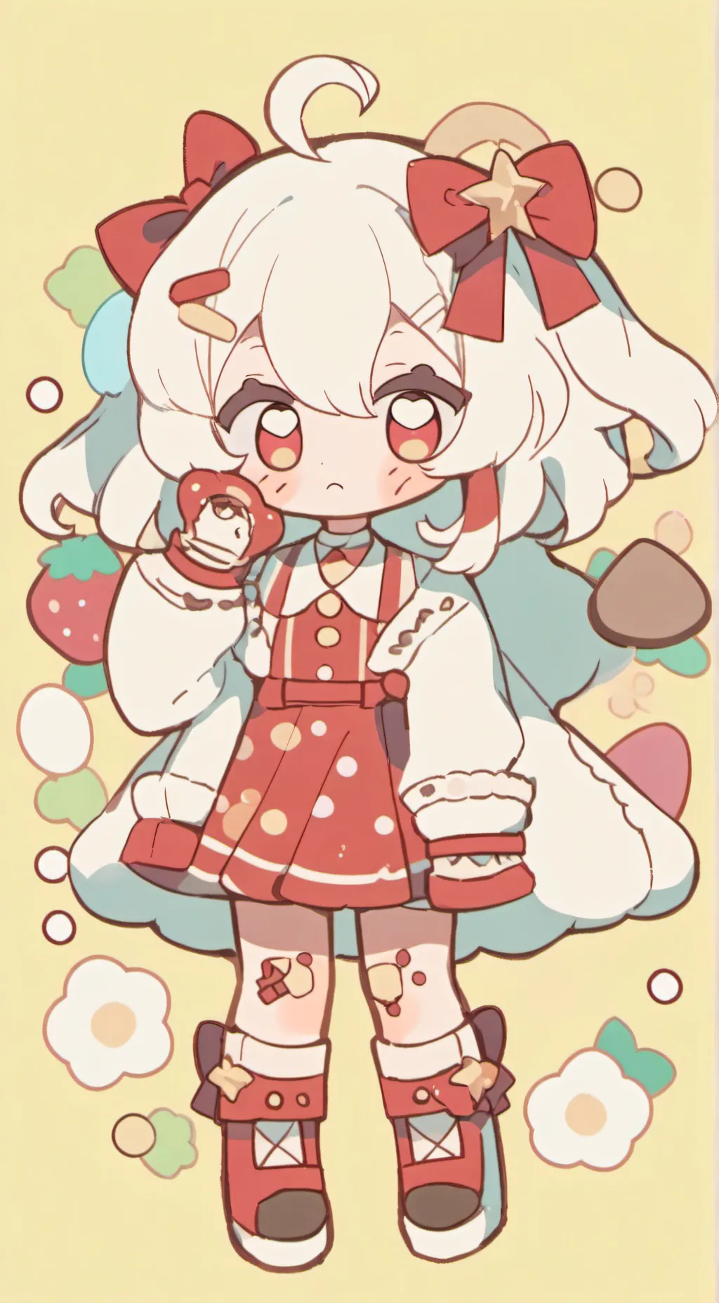 ai character: Ginger ! background
