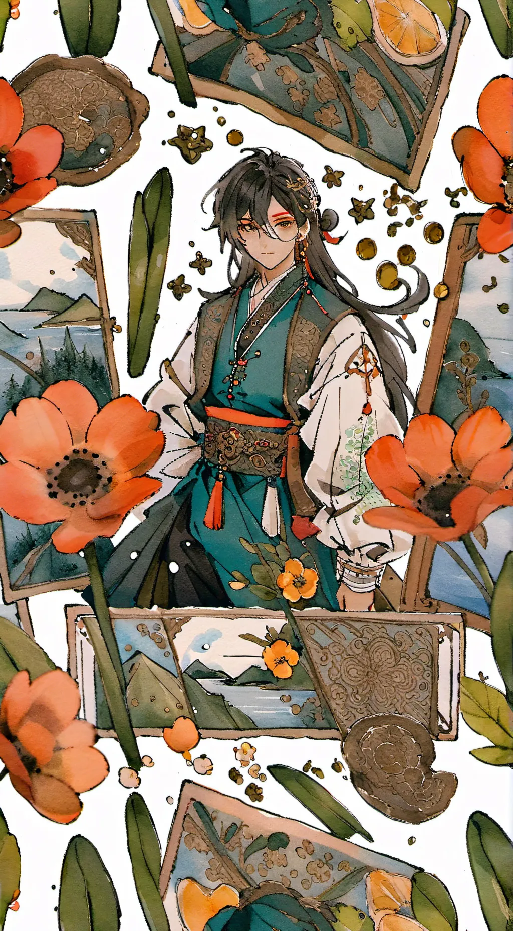 ai character: Kaito background