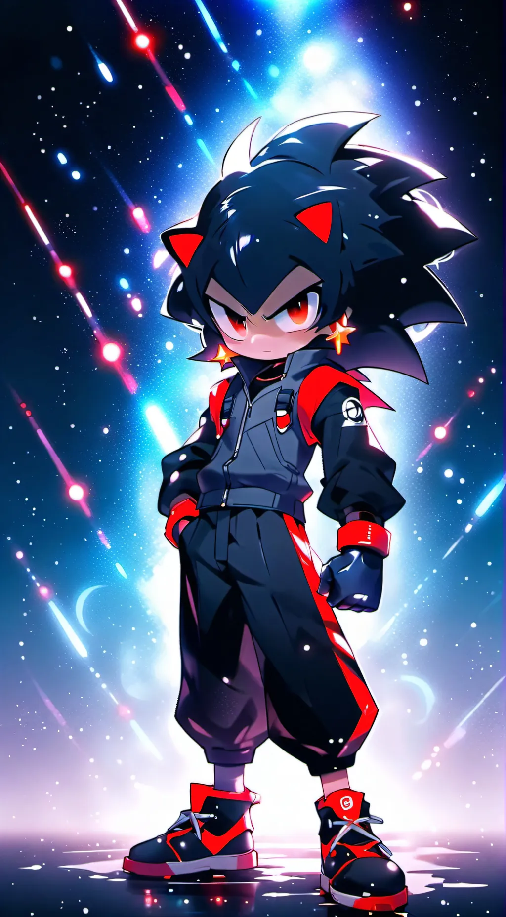 ai character: Shadow background