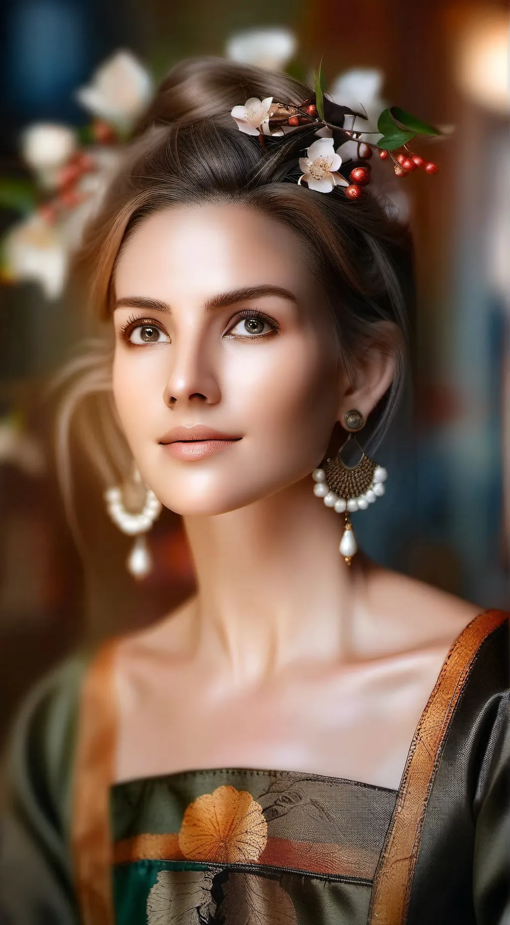 ai character: Lisa Cameron  background