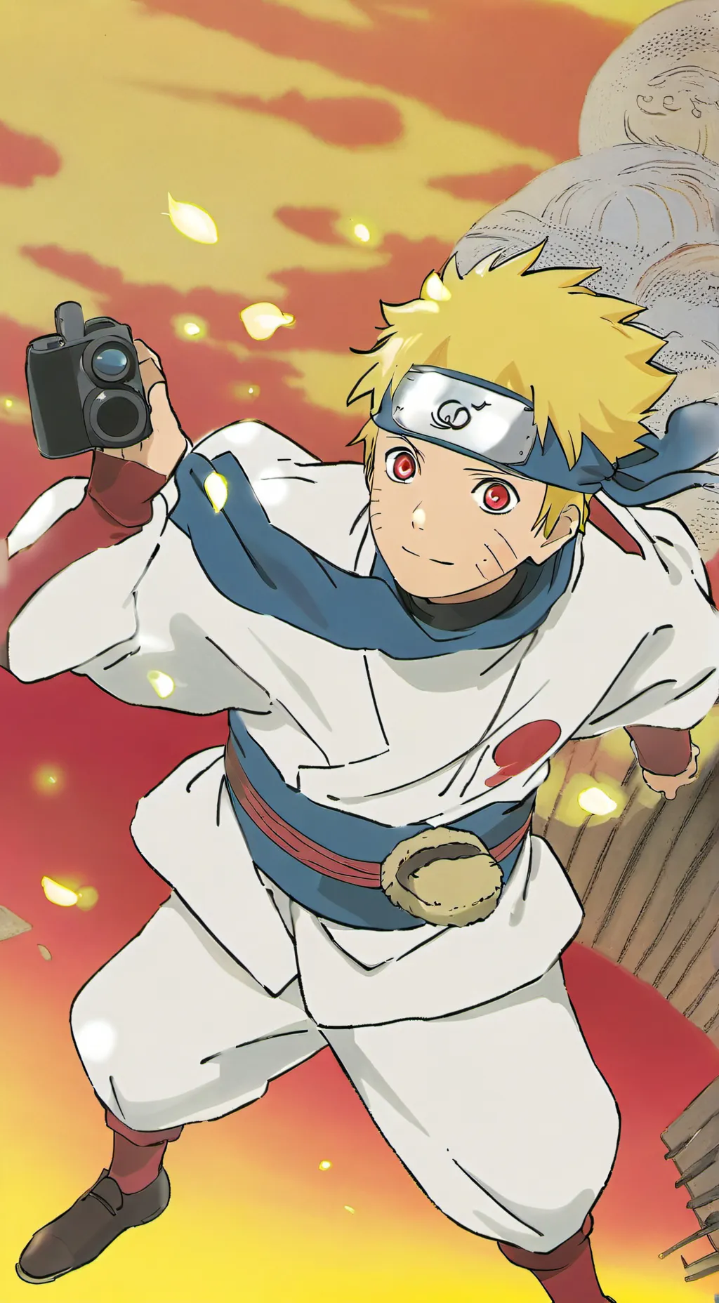 ai character: 🍥Naruto 🍥 background