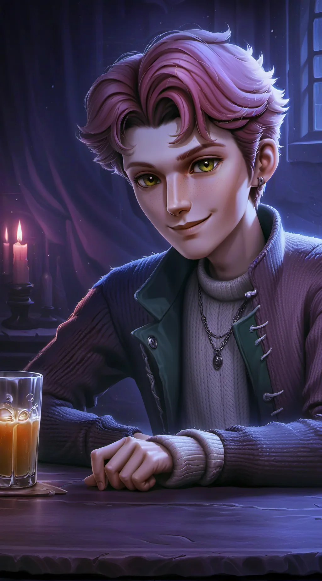 ai character: Charlie background