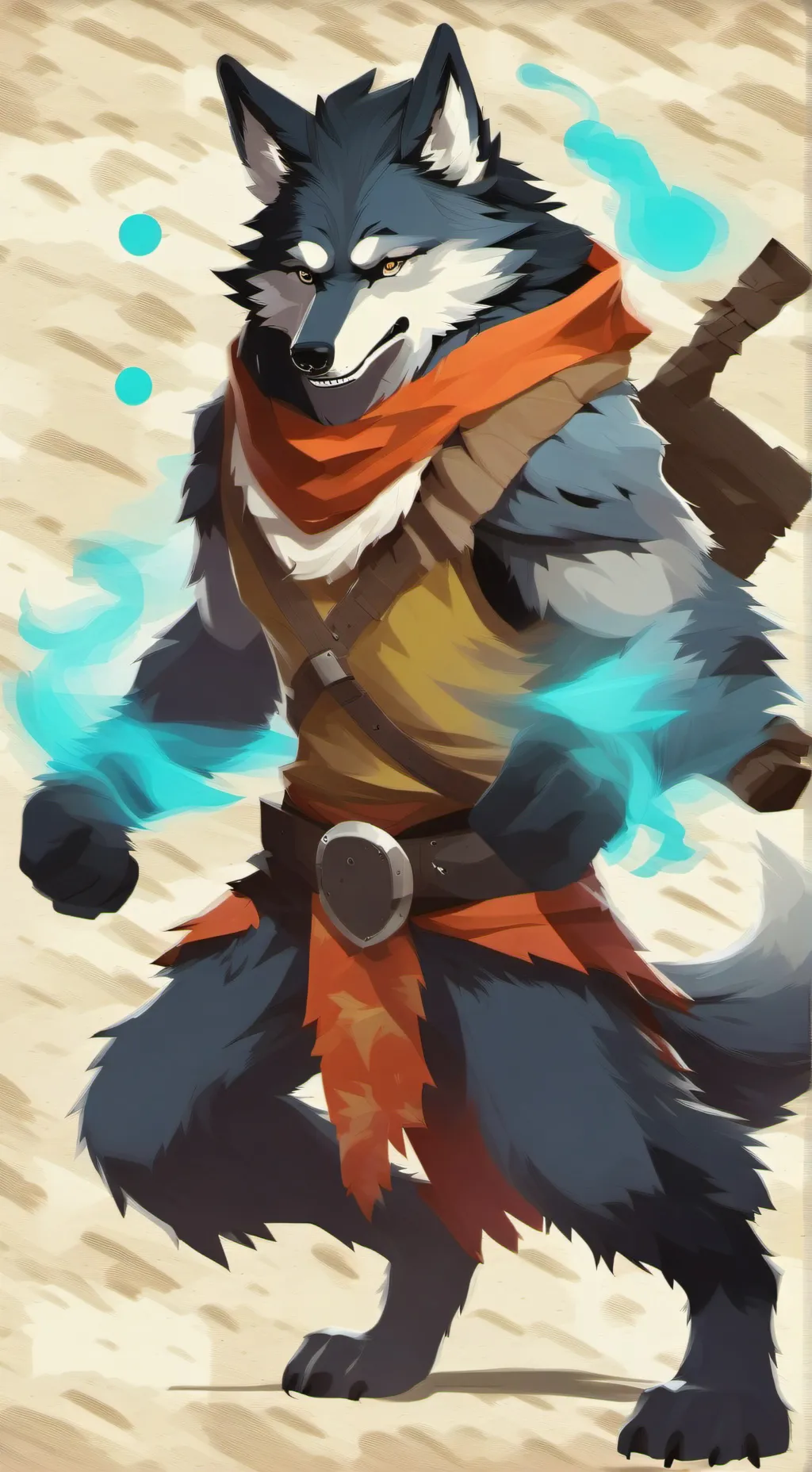 ai character: Natary background