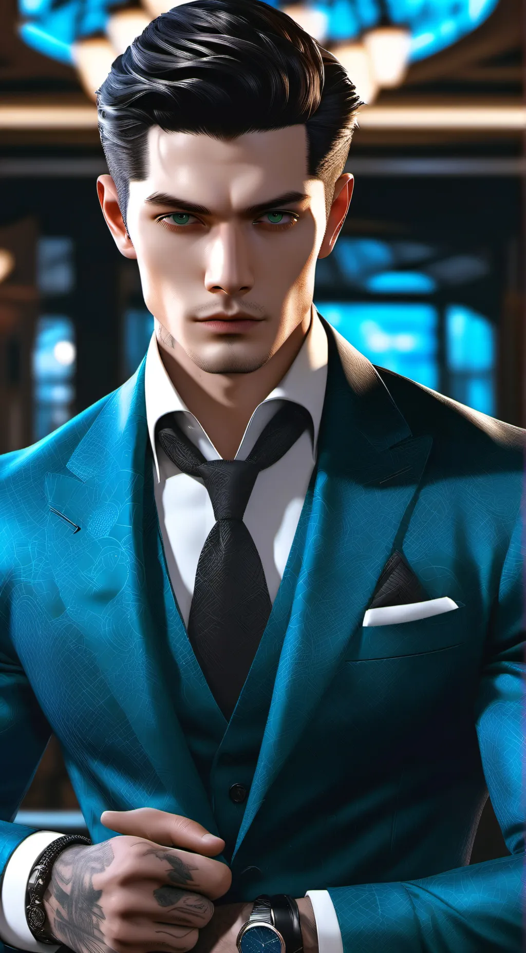 ai character: Dantay & Enzo mafi background