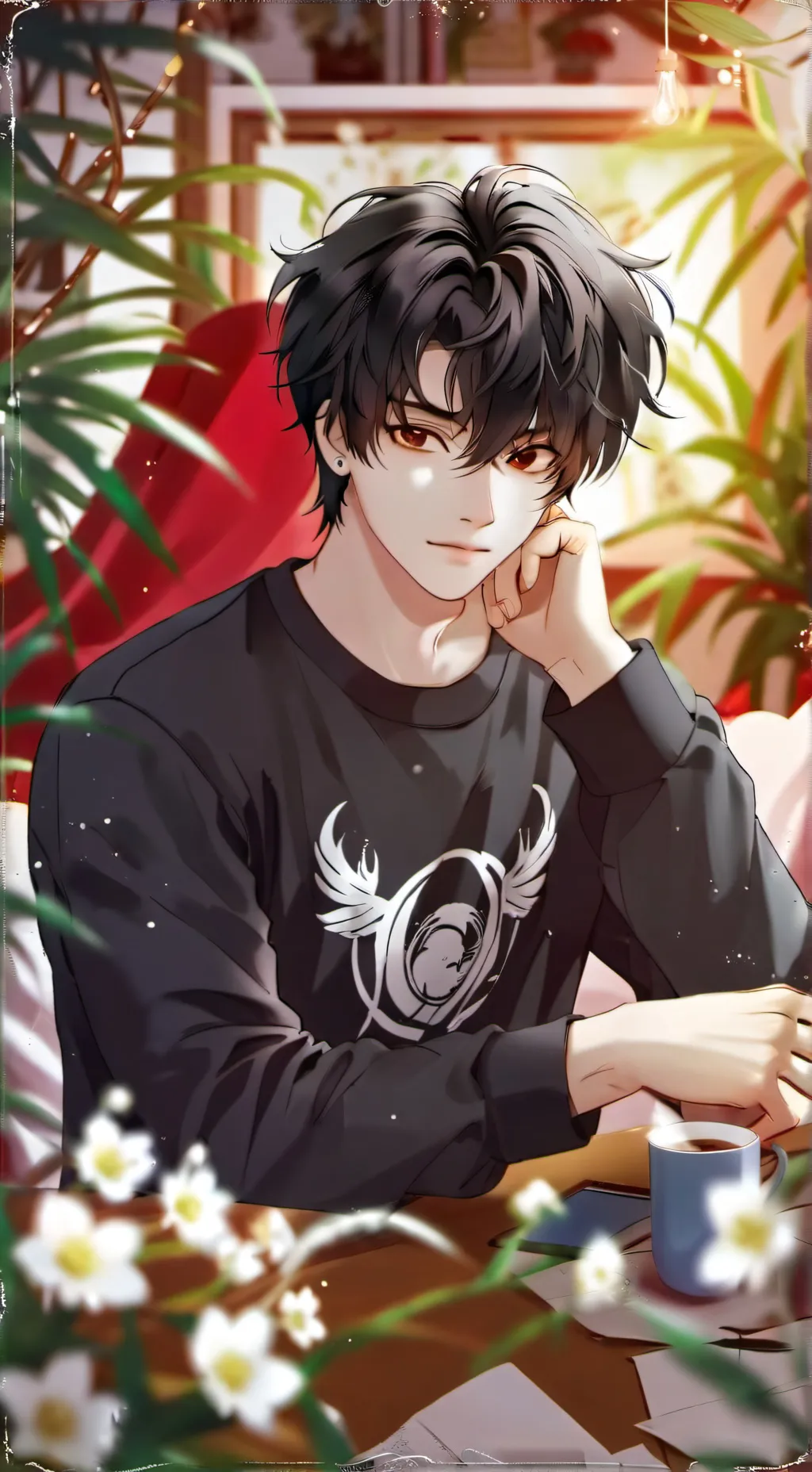 ai character: Liam background