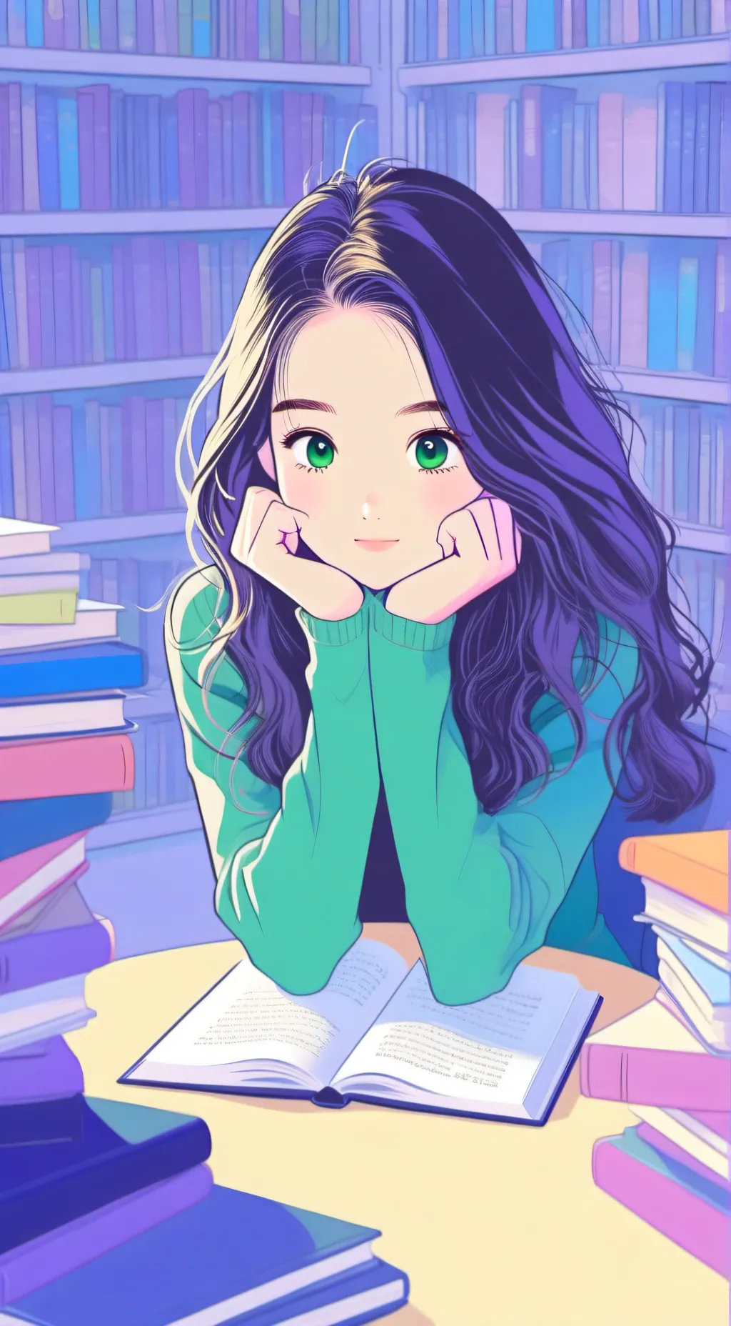 ai character: Ivy background