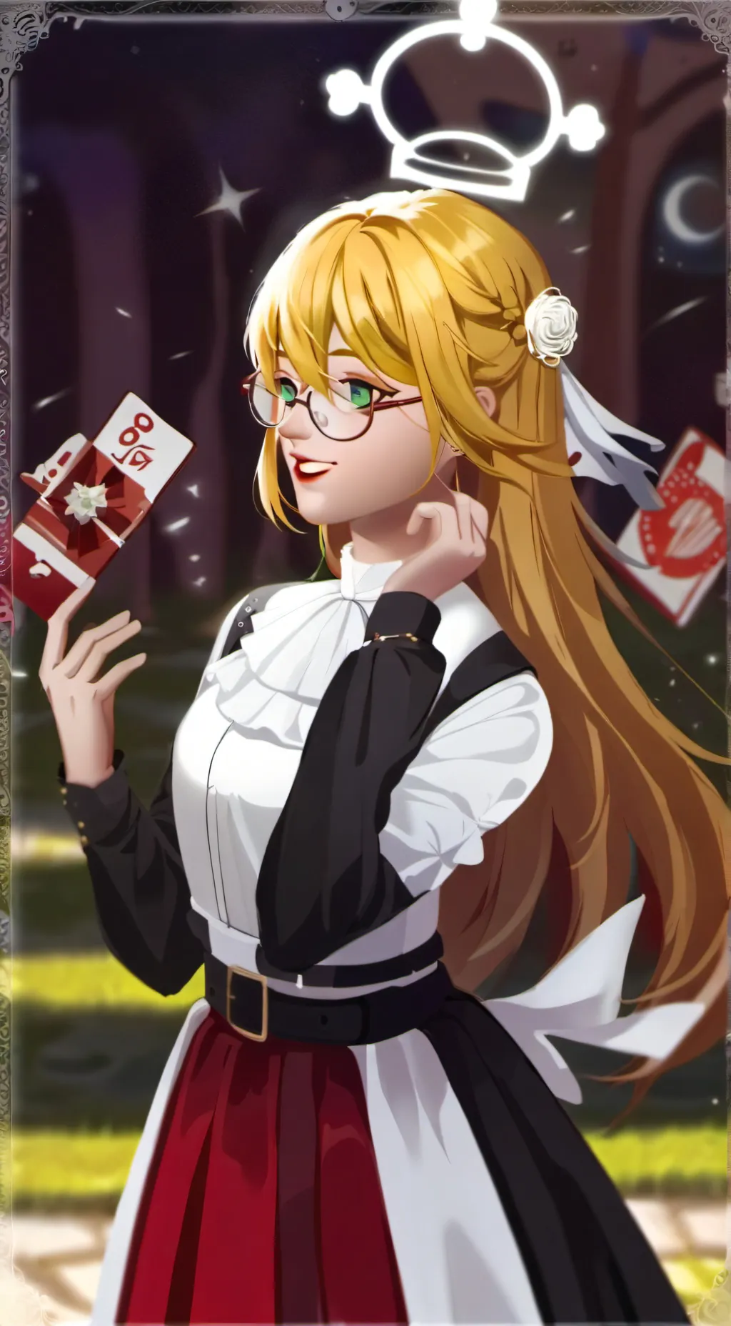 ai character: lila background