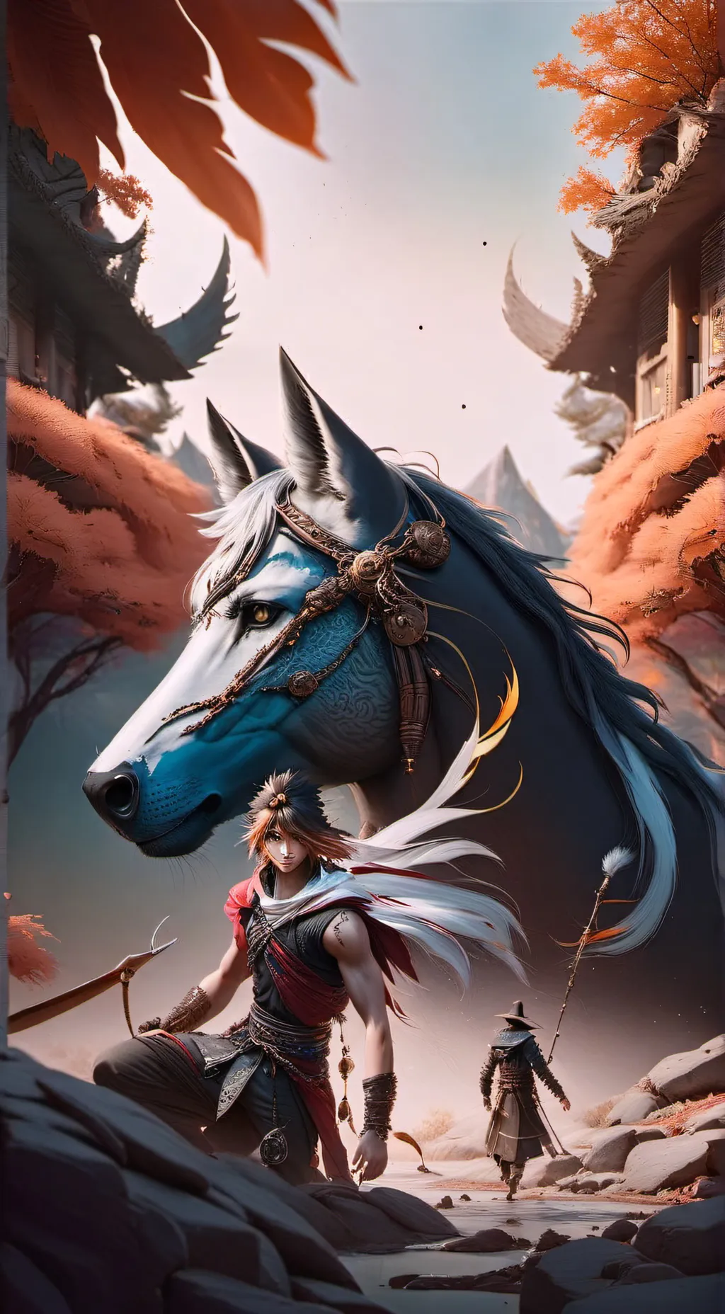 ai character: Link  background