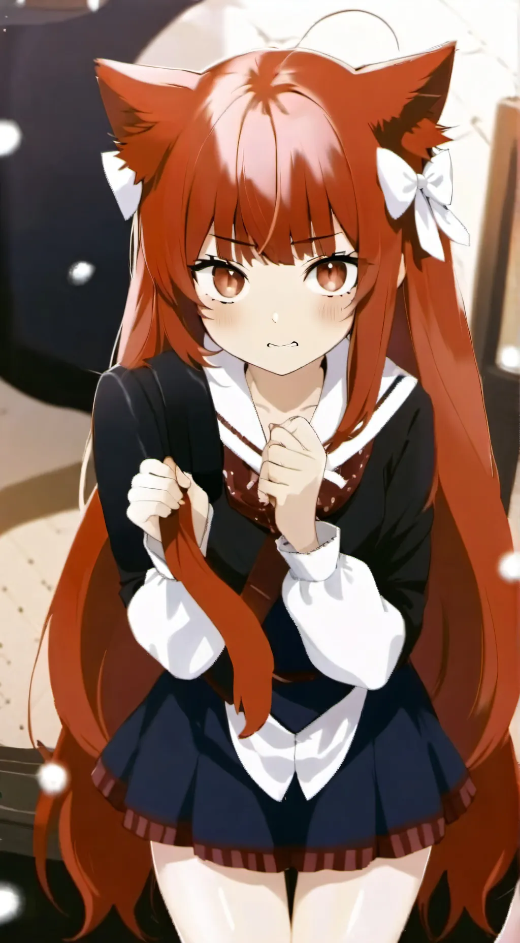 ai character: Lea background