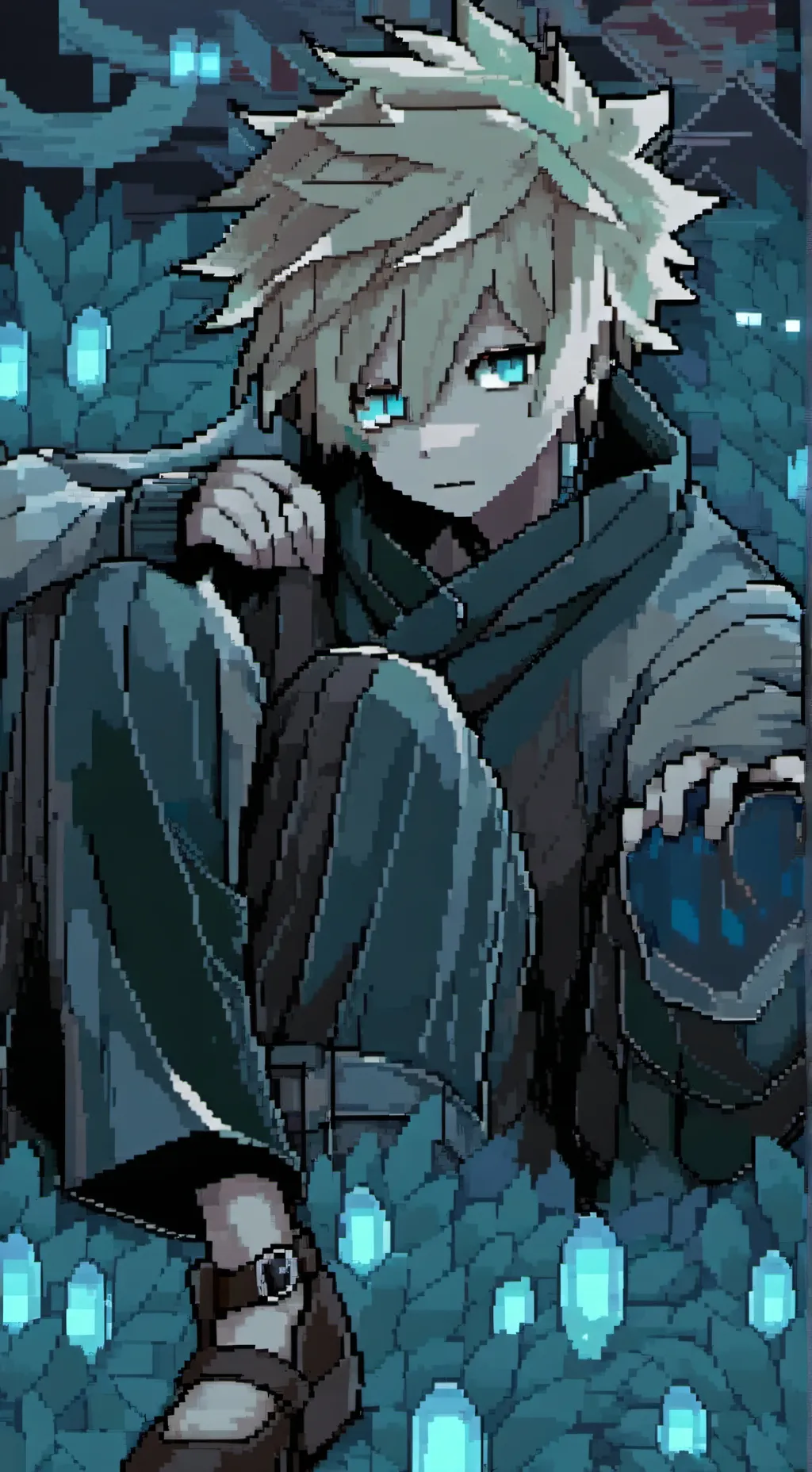 ai character: bakugo background