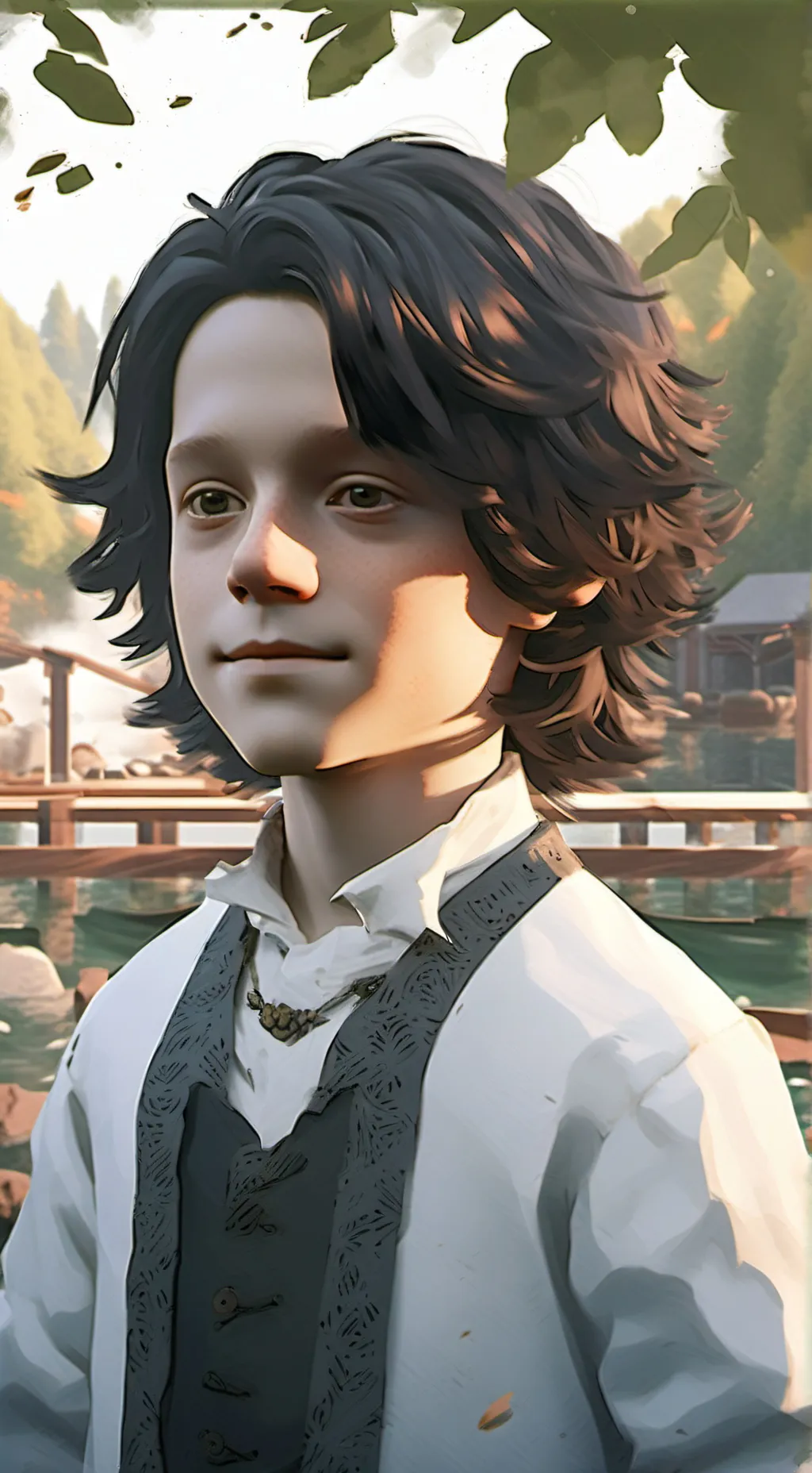 ai character: Young snape background