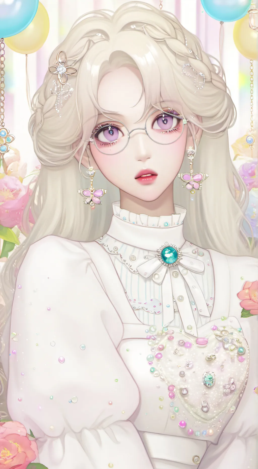 ai character: Loona  background