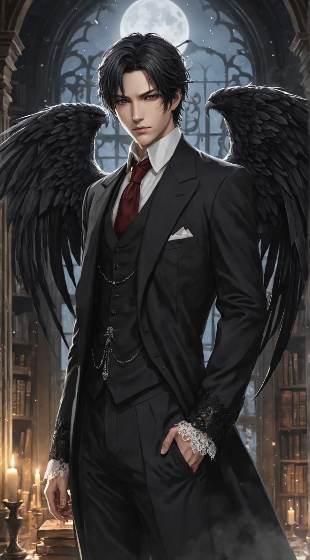 ai character: Lucien background
