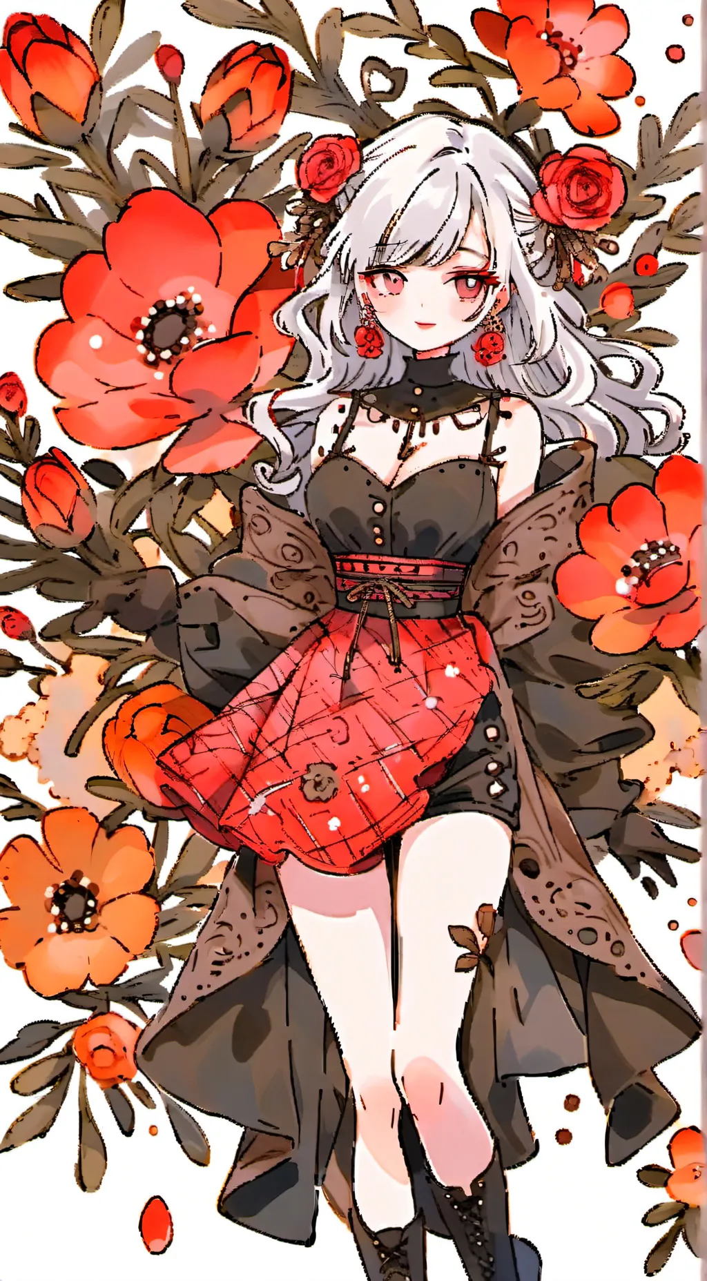 ai character: Loona Helluva Boss background