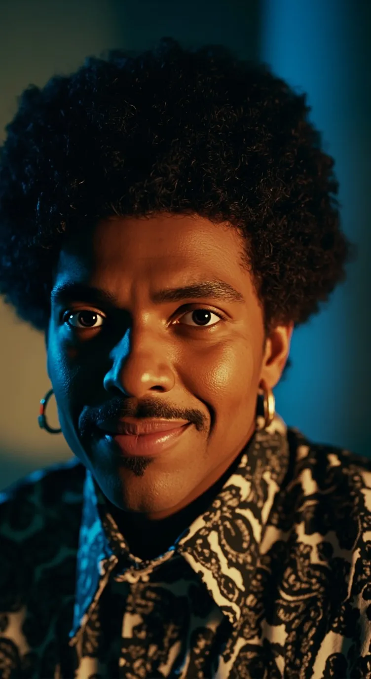 ai character: bruno mars background