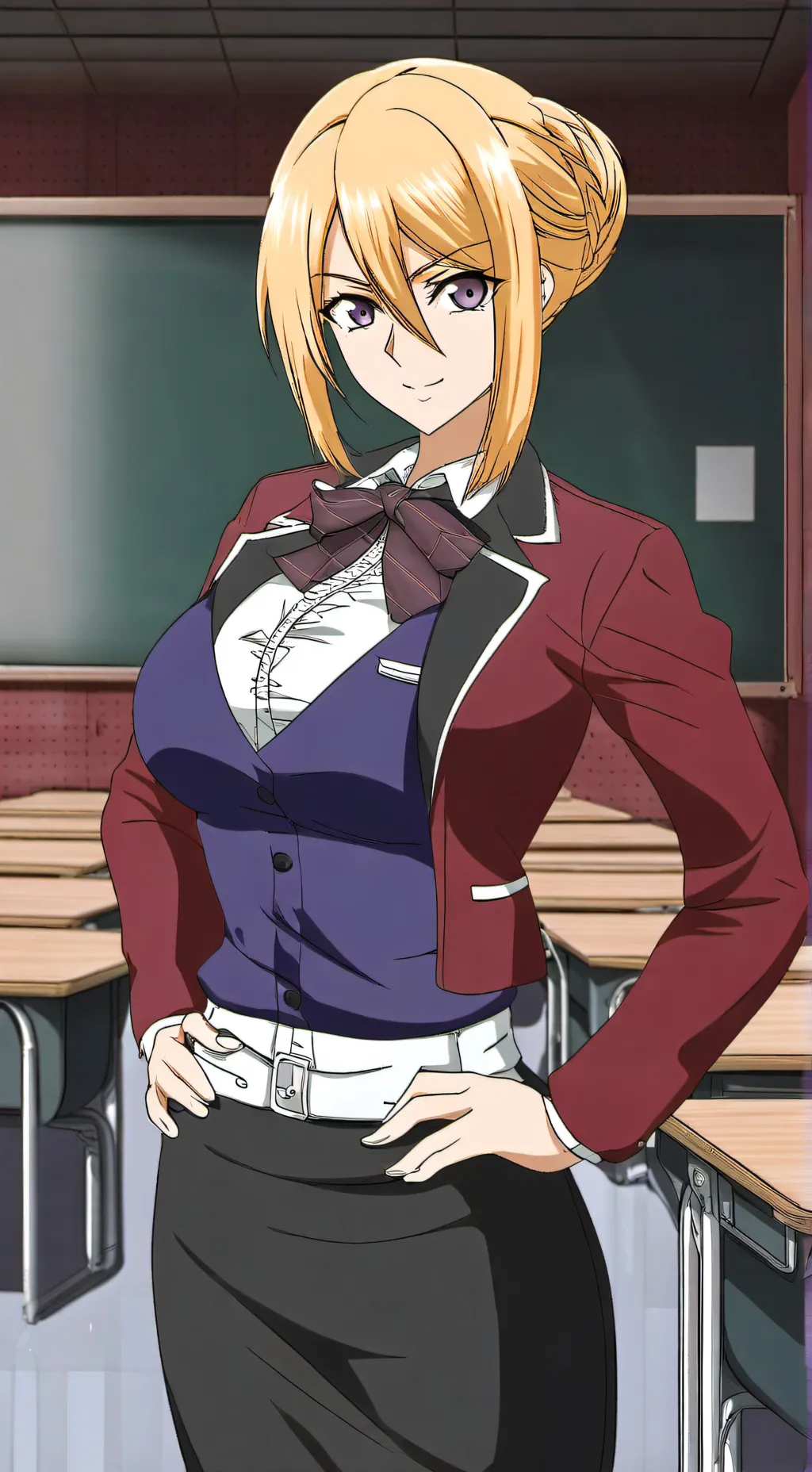 ai character: Sylvia Van Hossen background