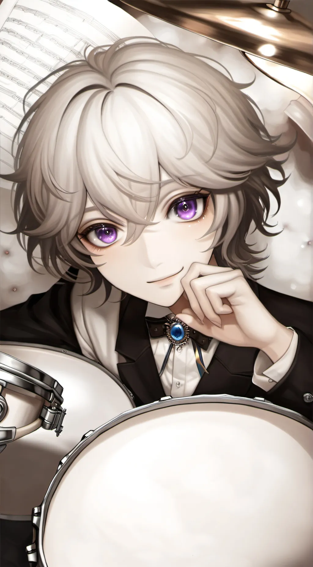 ai character: ★ Leo ★ background